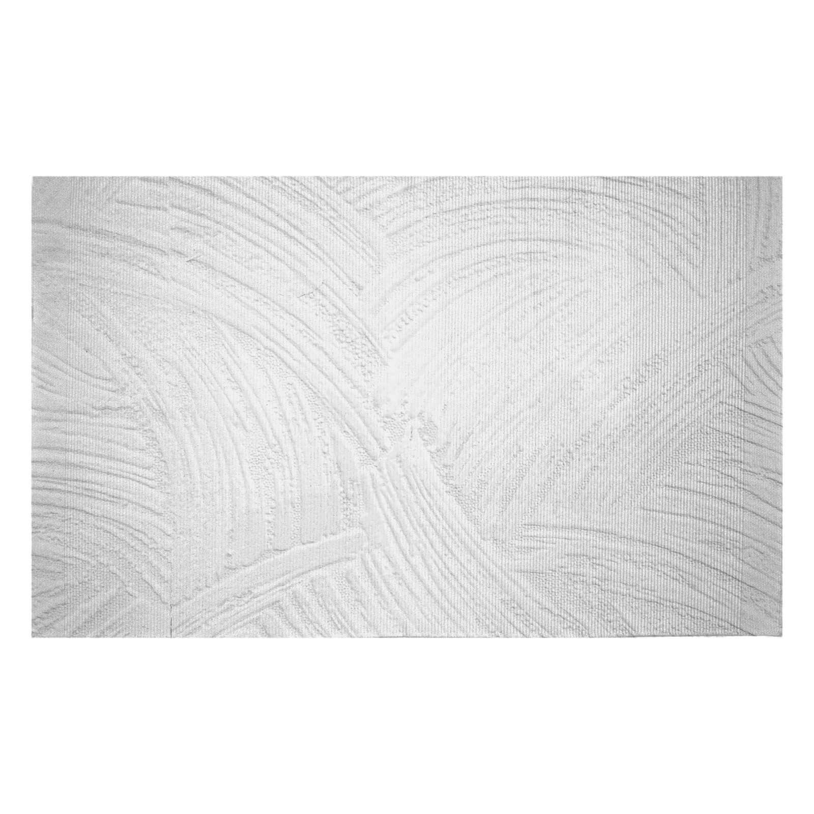 Acrylic Stroke Woven Rug - Small