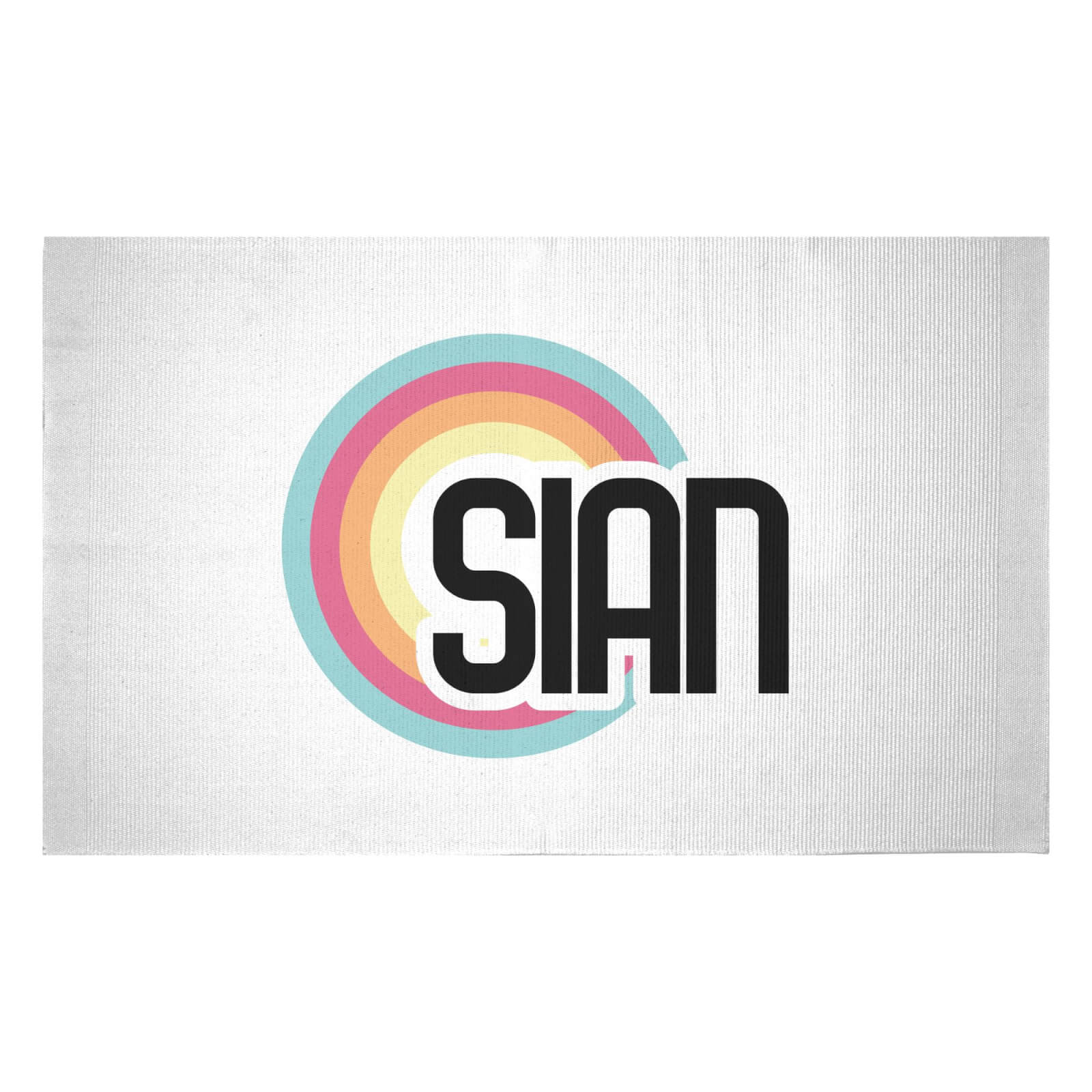 Sian Rainbow Woven Rug - Small