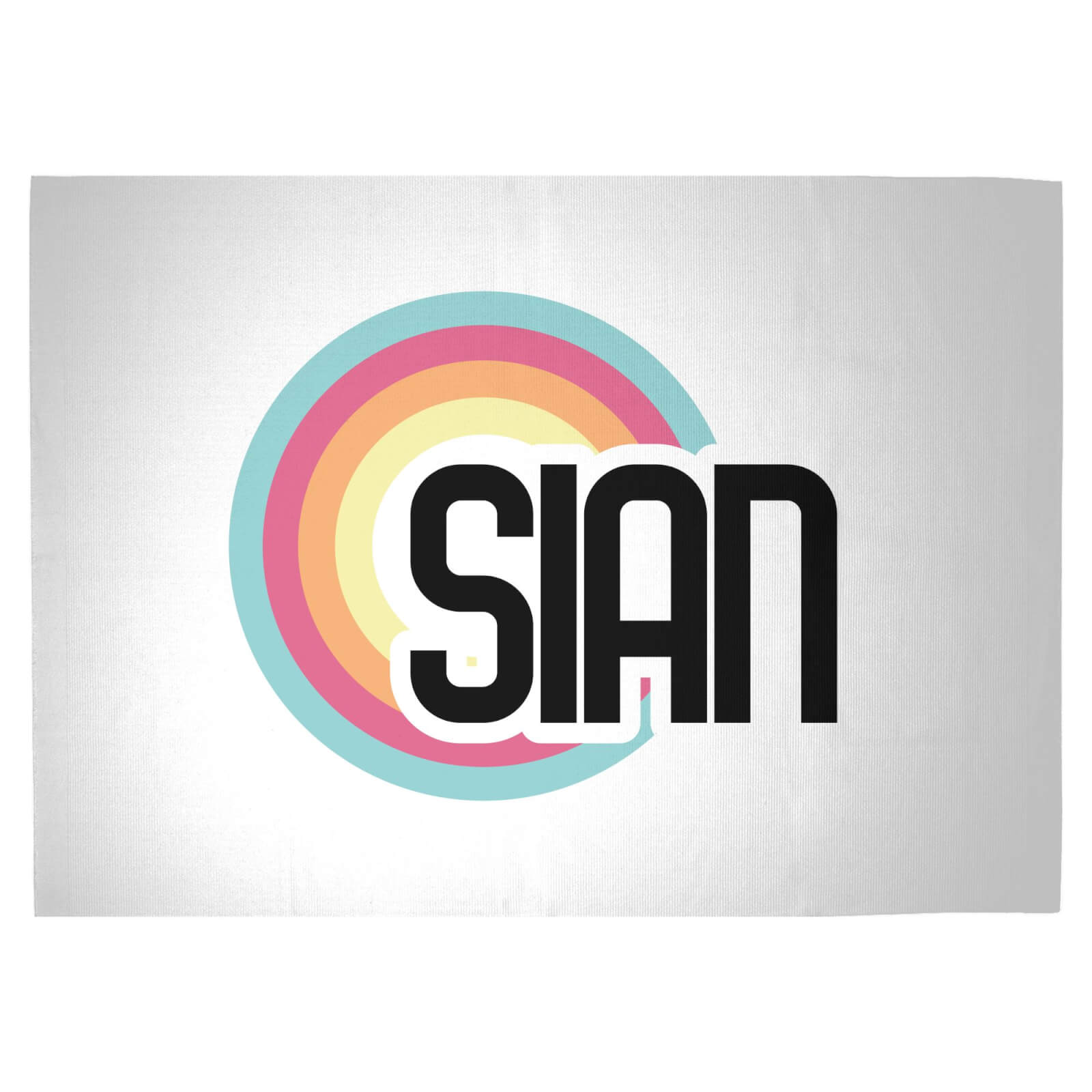 Sian Rainbow Woven Rug - Large