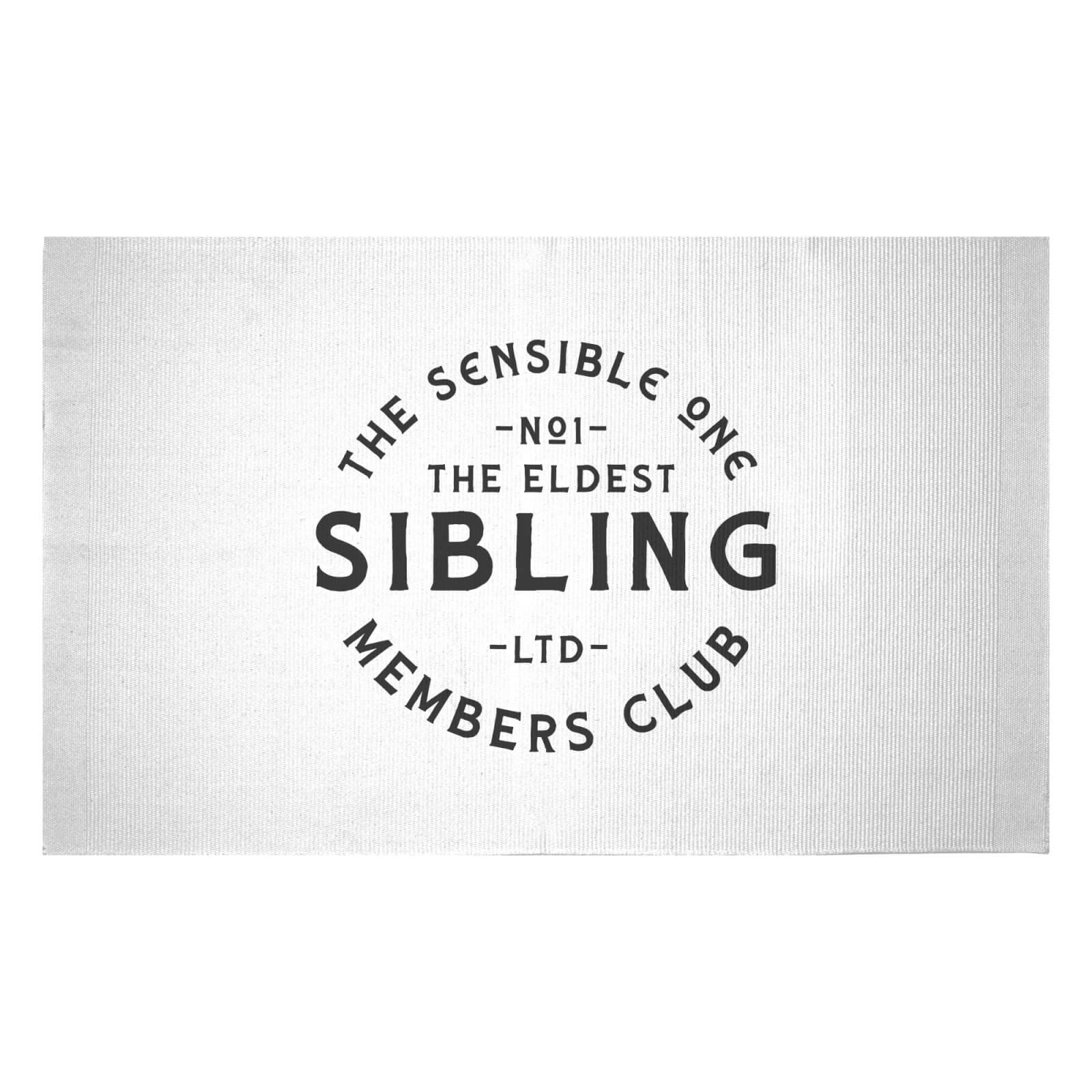 The Eldest Sibling The Sensible One Woven Rug - Small