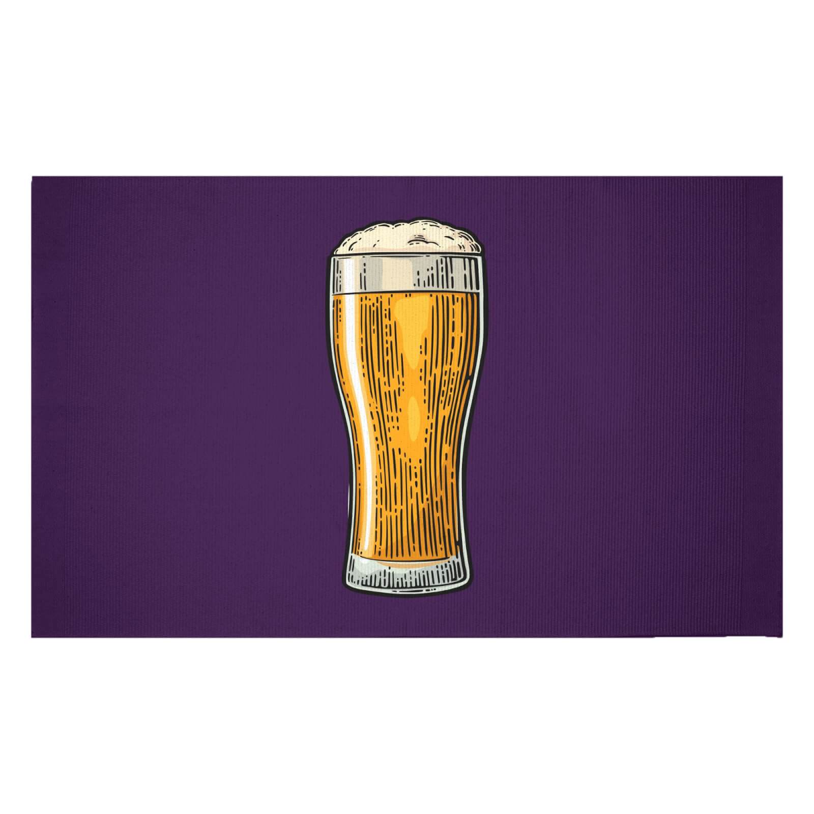 Beer Woven Rug - Small