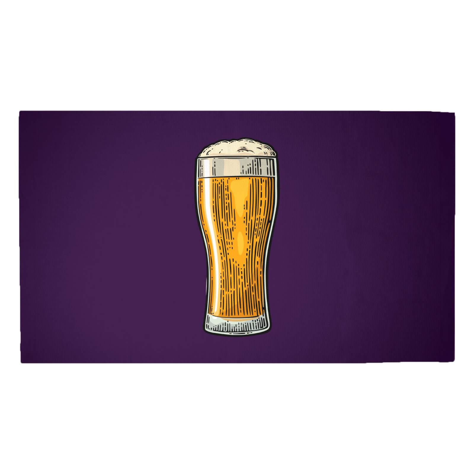 Beer Woven Rug - Medium