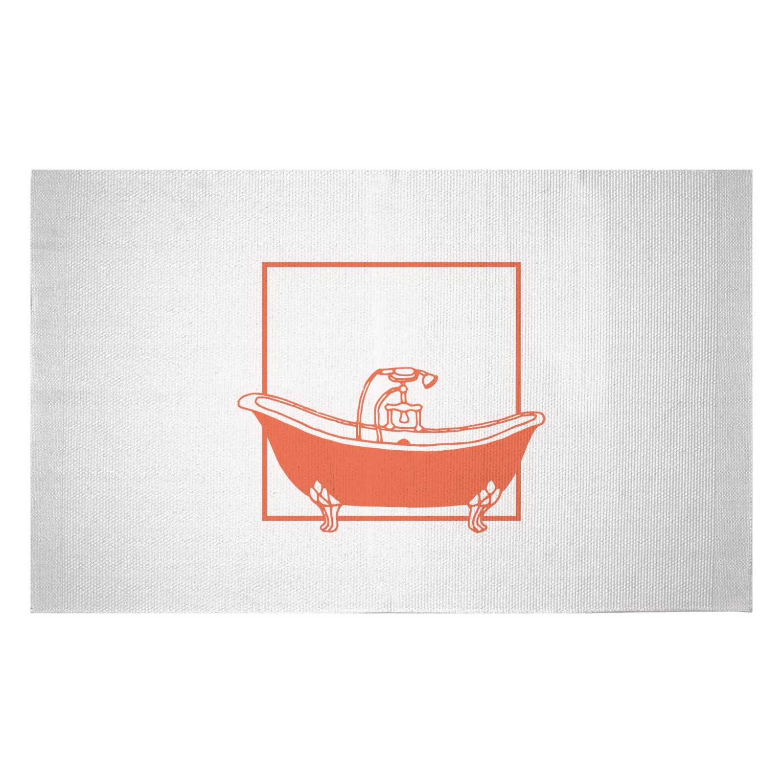Bathtime Woven Rug - Small