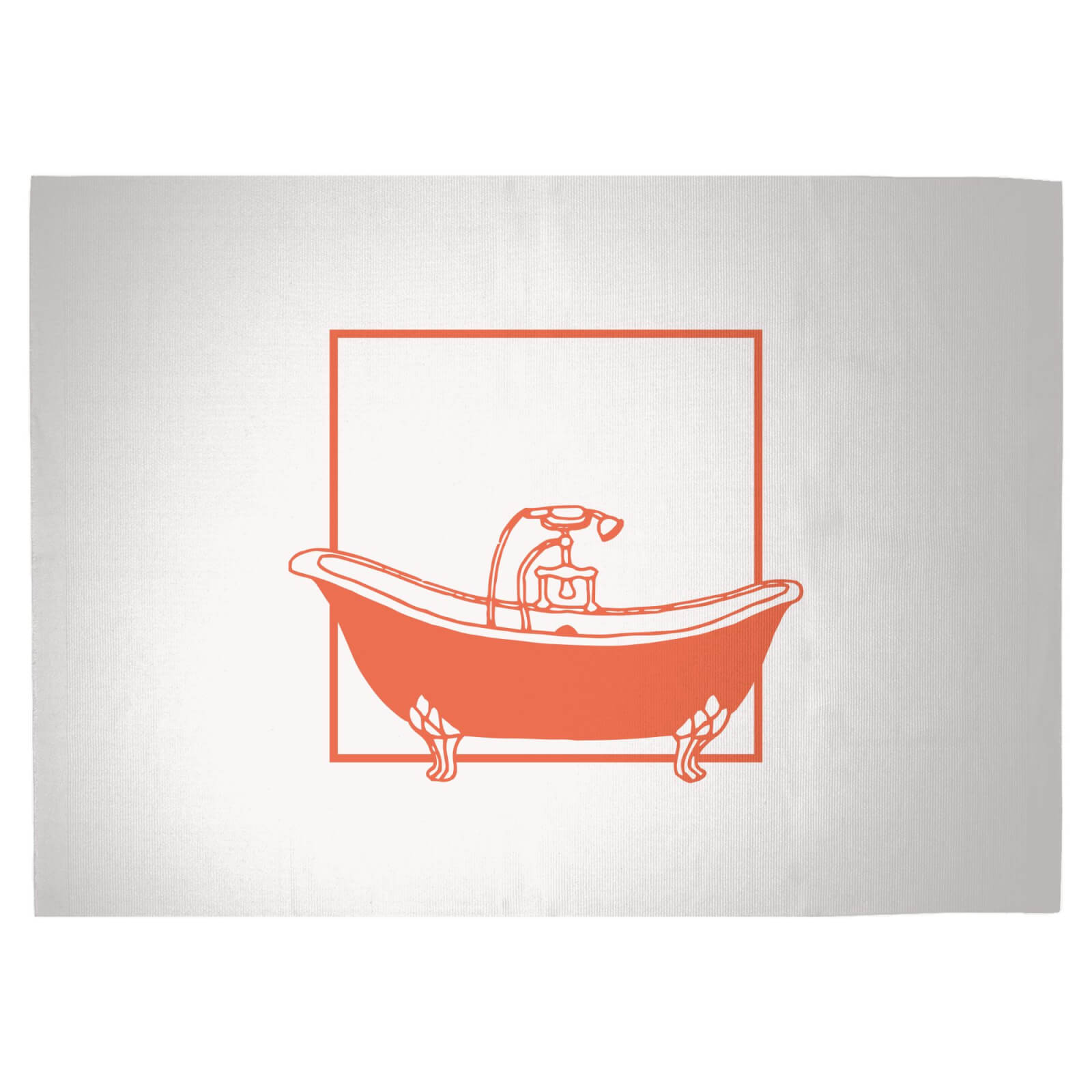 Bathtime Woven Rug - Large