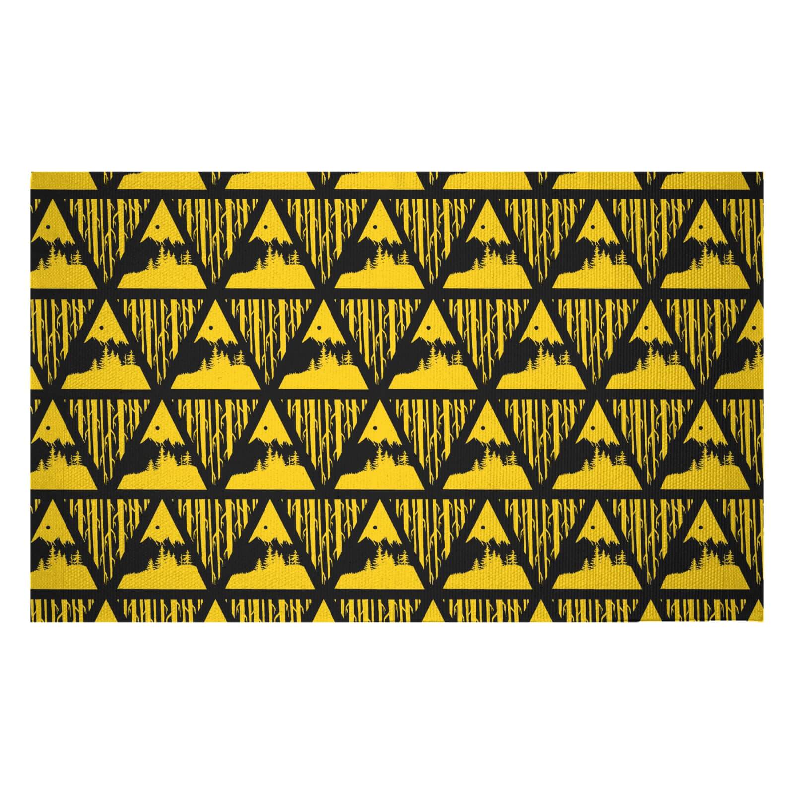 Lost In The Golden Woods Woven Rug - Small