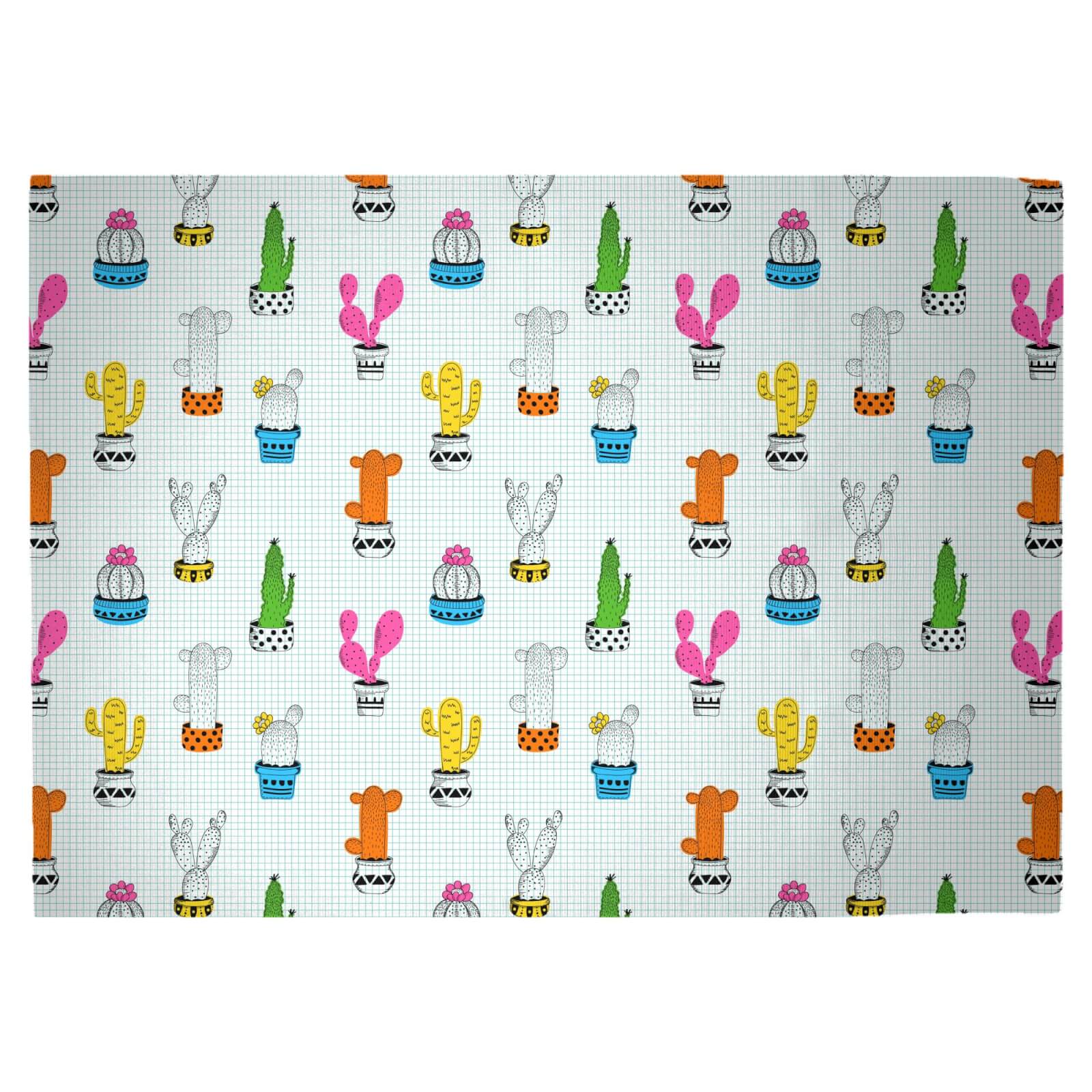 A Prickly Plan Woven Rug - Large