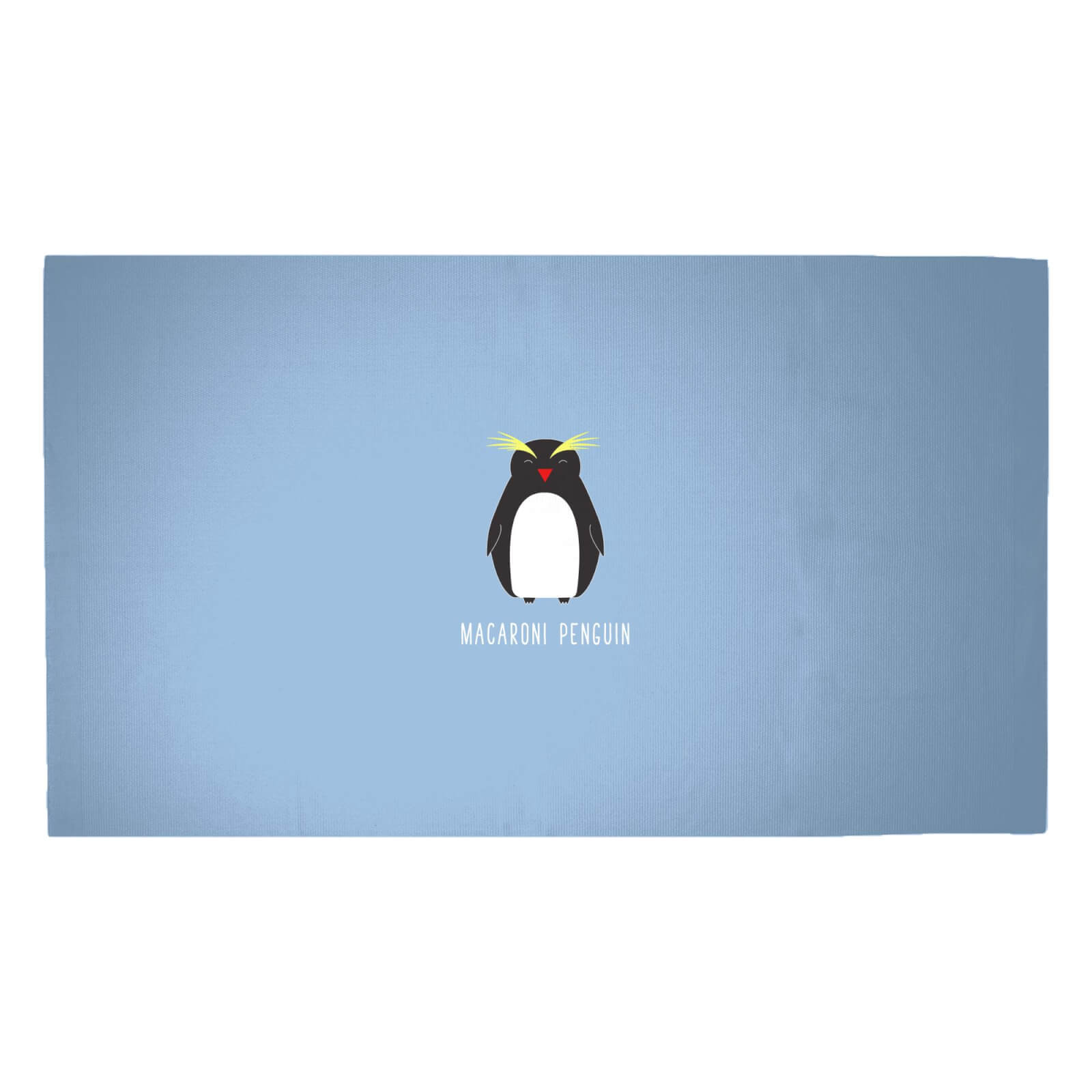 Macaroni Penguin Woven Rug - Medium