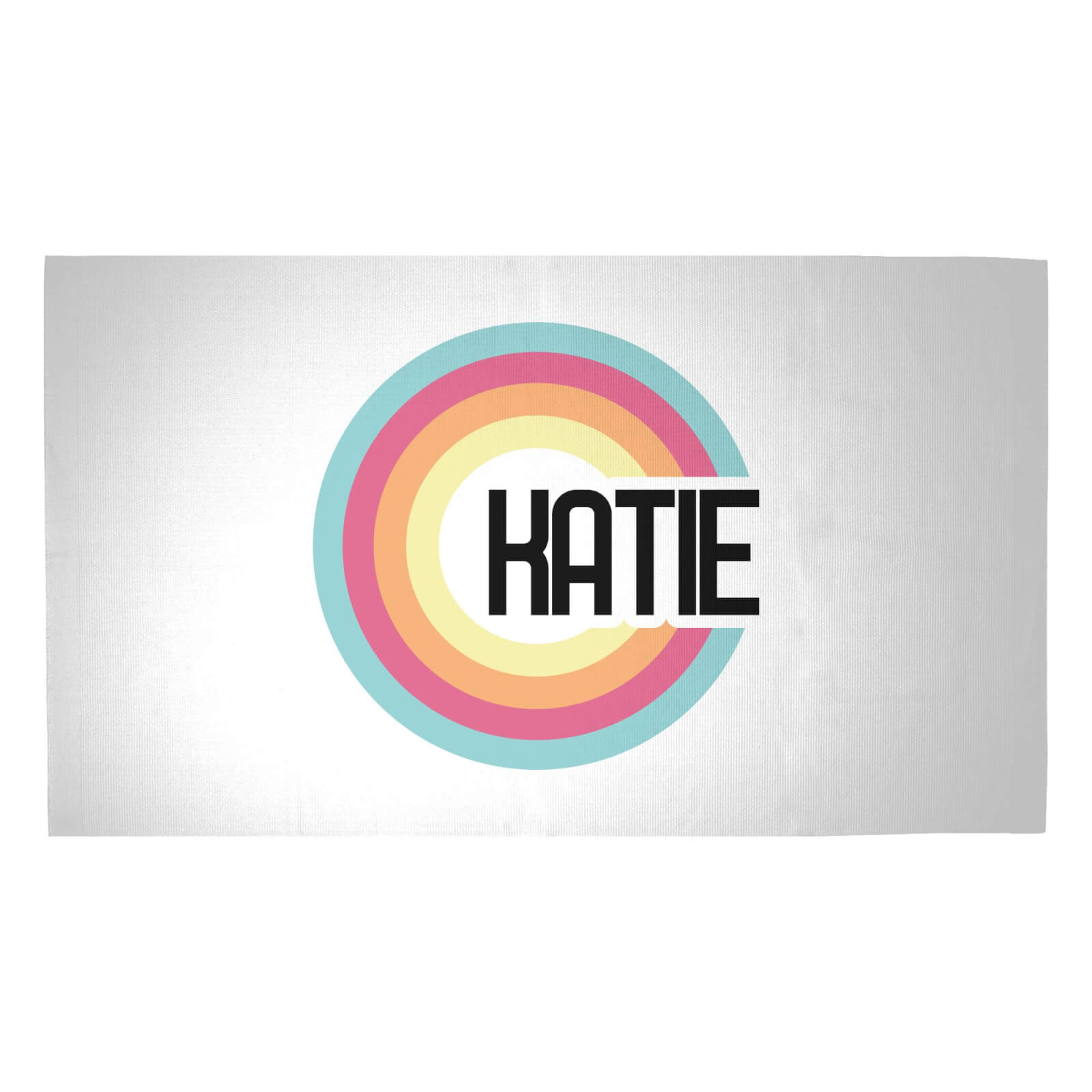 Katie Rainbow Woven Rug - Medium