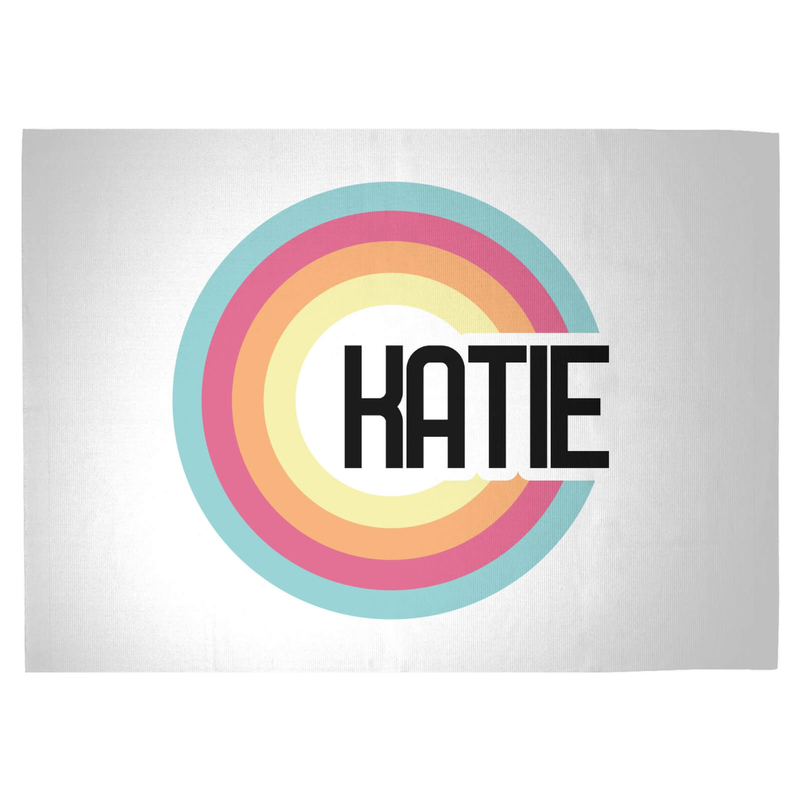 Katie Rainbow Woven Rug - Large