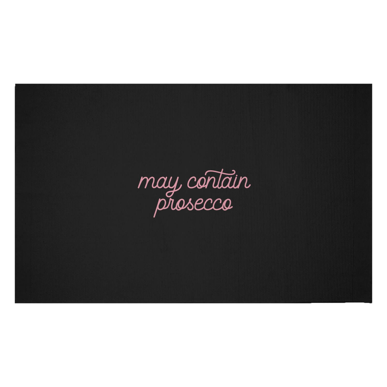 May Contain Prosecco Woven Rug - Small