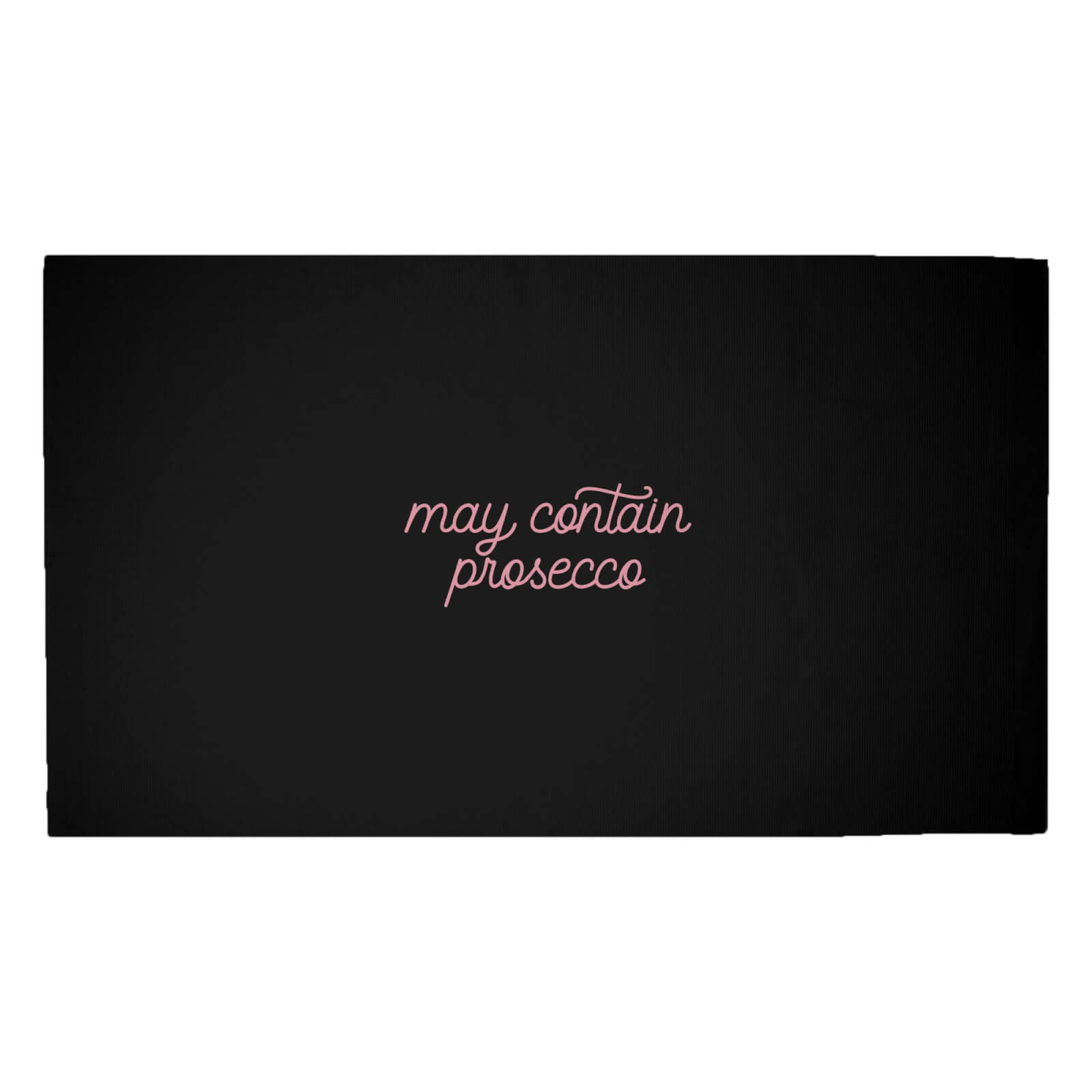 May Contain Prosecco Woven Rug - Medium
