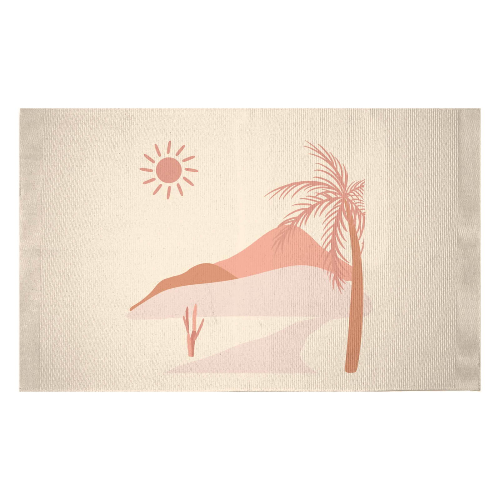 Dessert Scenes Woven Rug - Small
