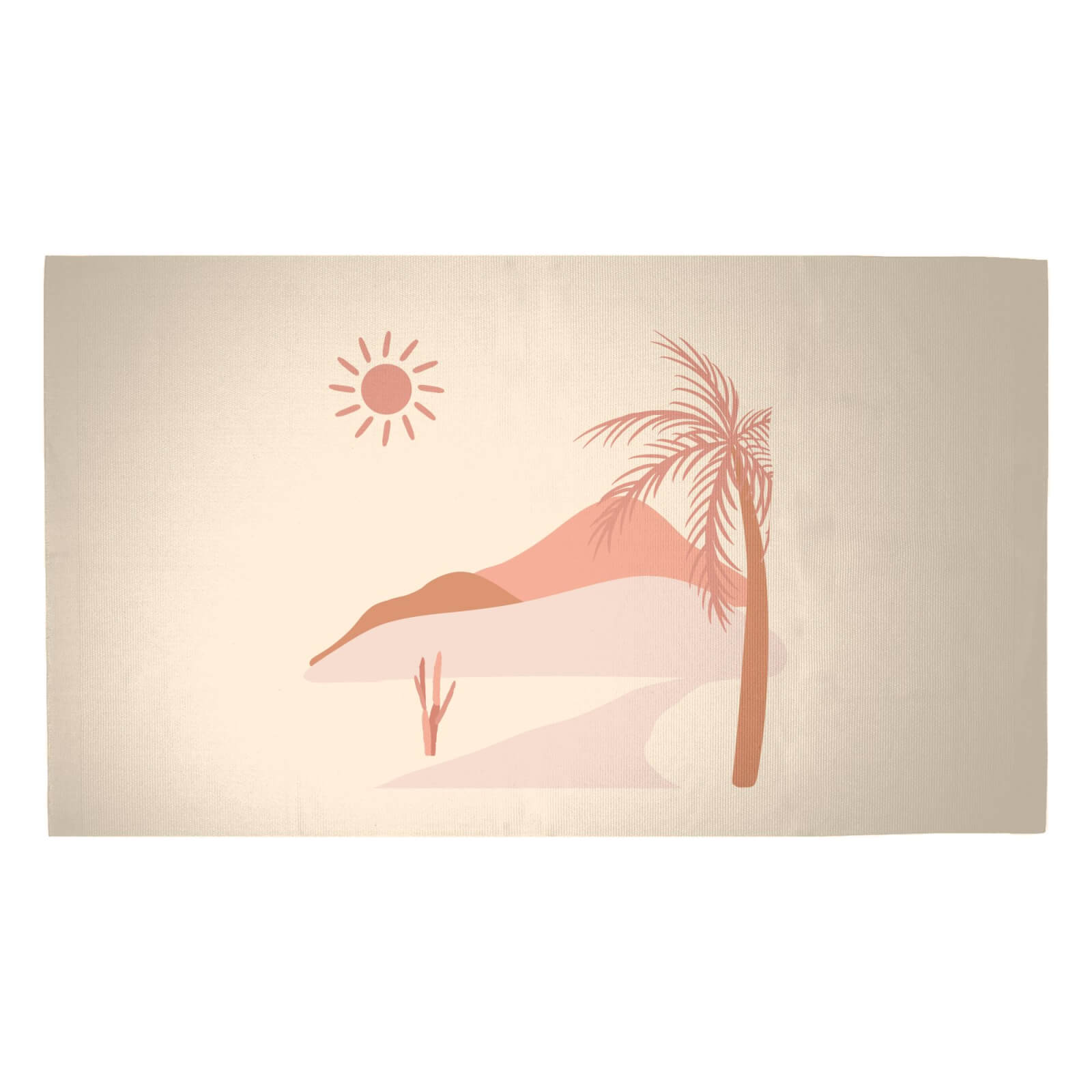 Dessert Scenes Woven Rug - Medium