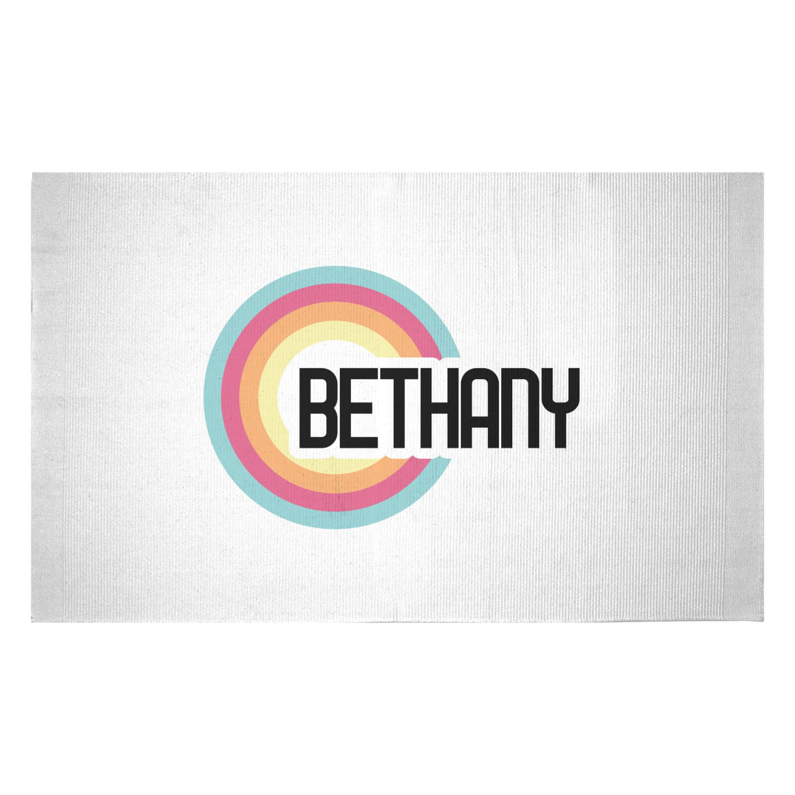 Bethany Rainbow Woven Rug - Small