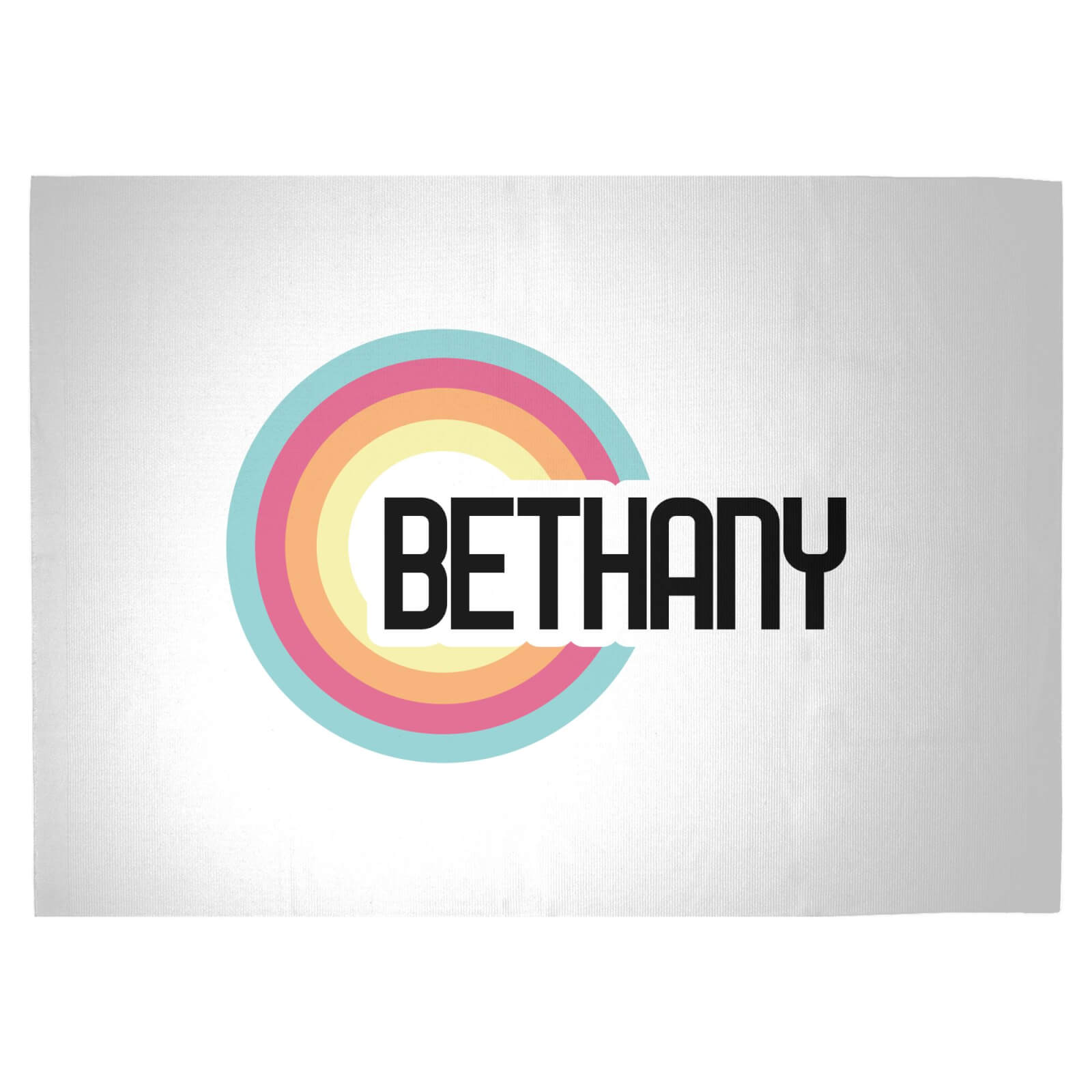 Bethany Rainbow Woven Rug - Large