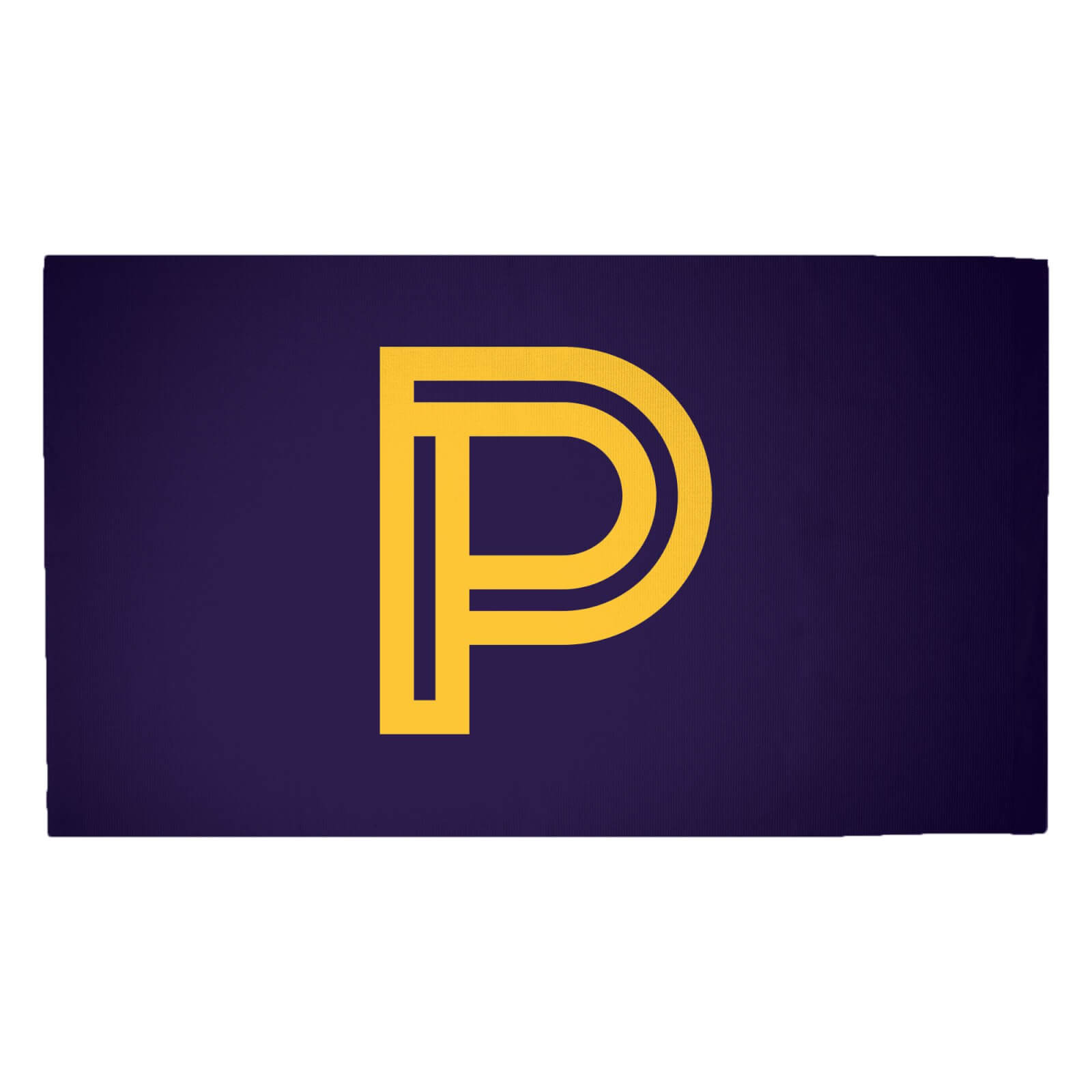 P Woven Rug - Medium