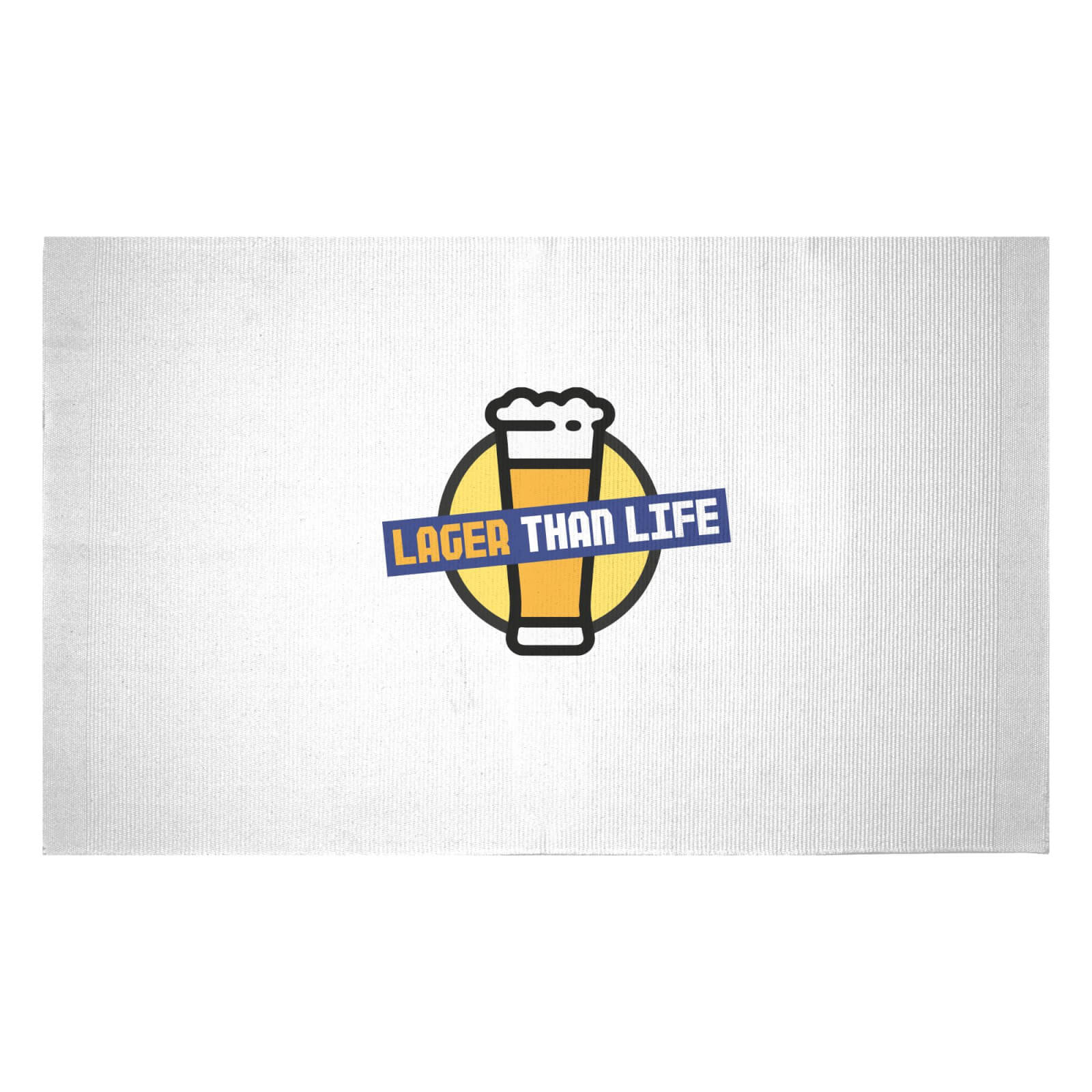 Lager Than Life Woven Rug - Small