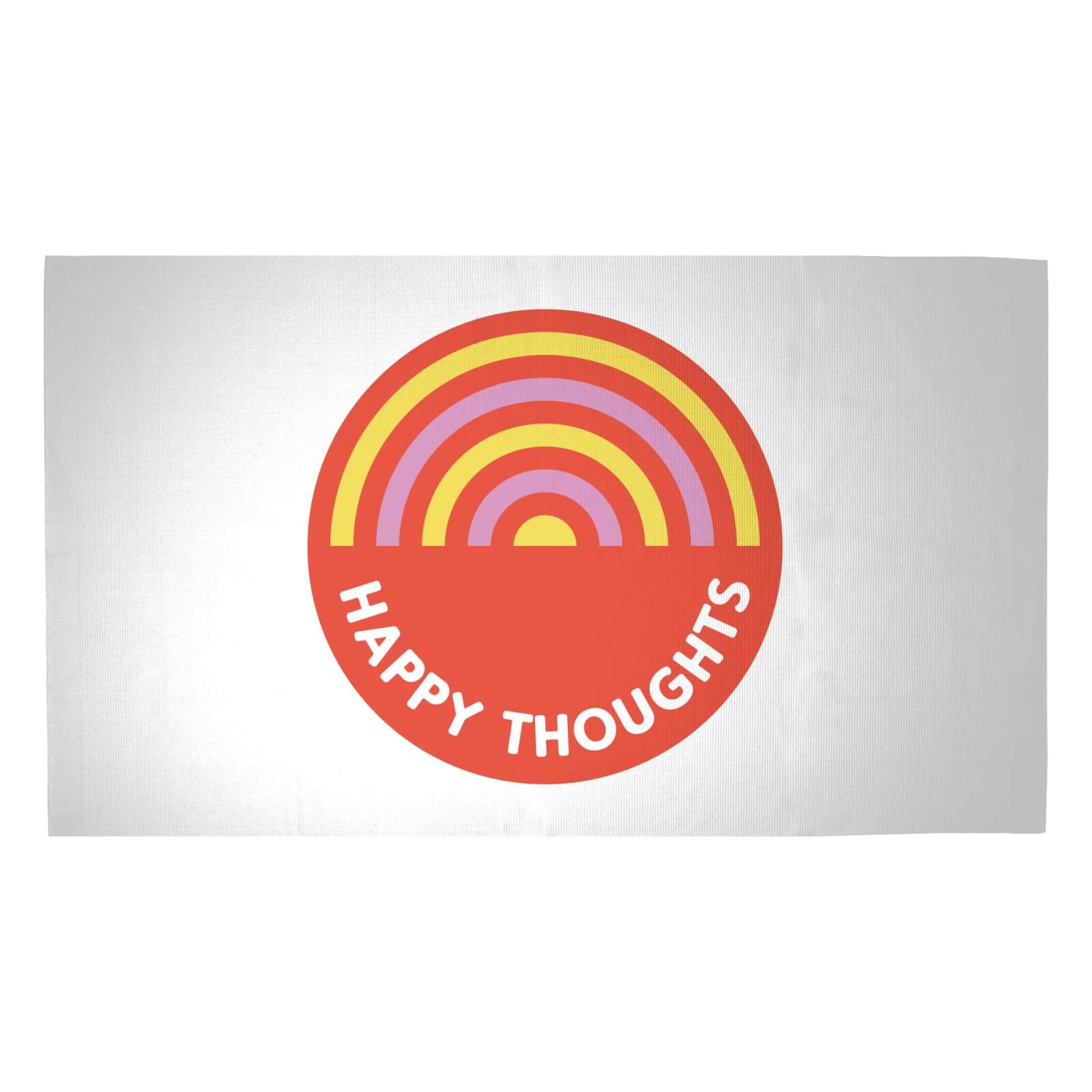 Happy Thoughts Woven Rug - Medium