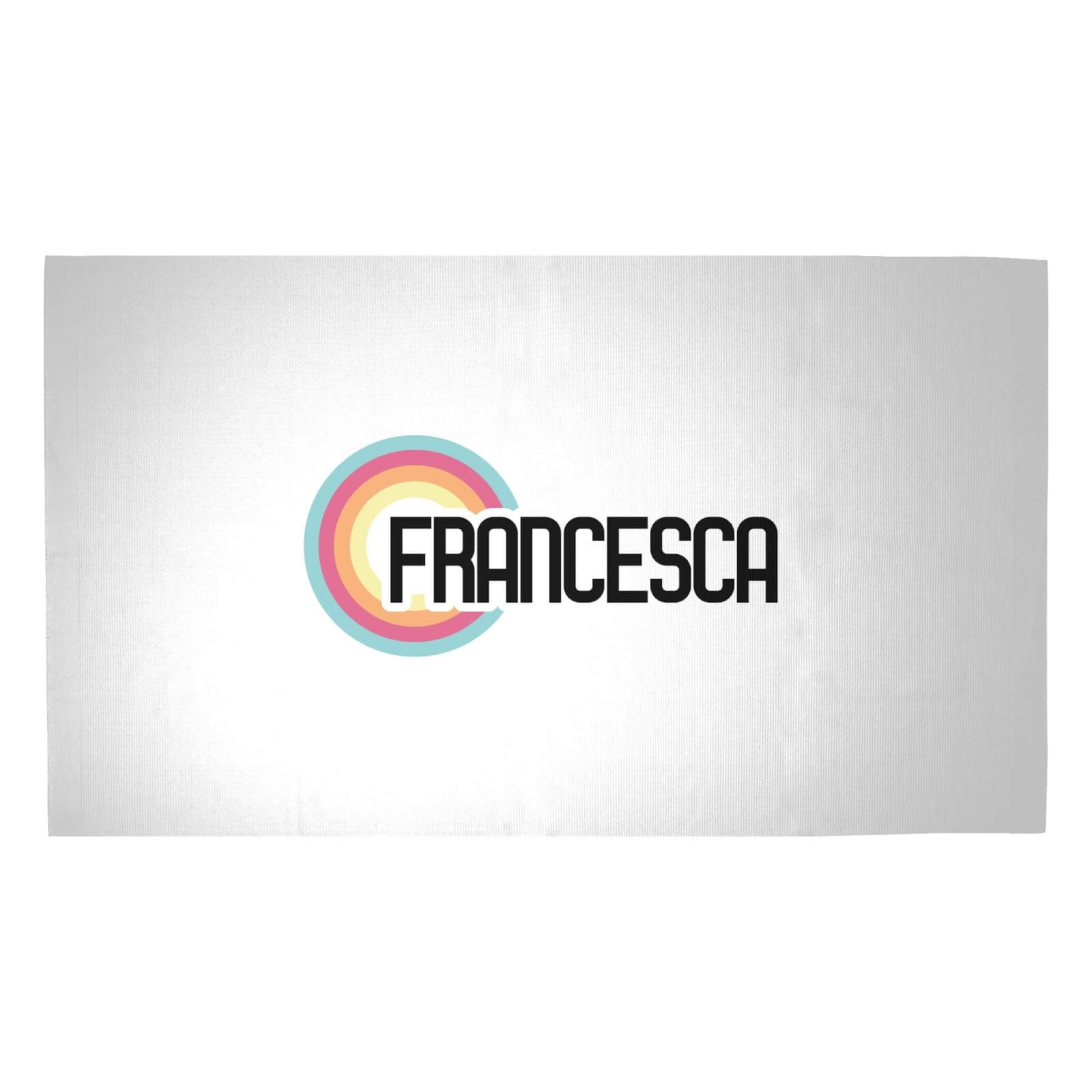 Francesca Rainbow Woven Rug - Medium