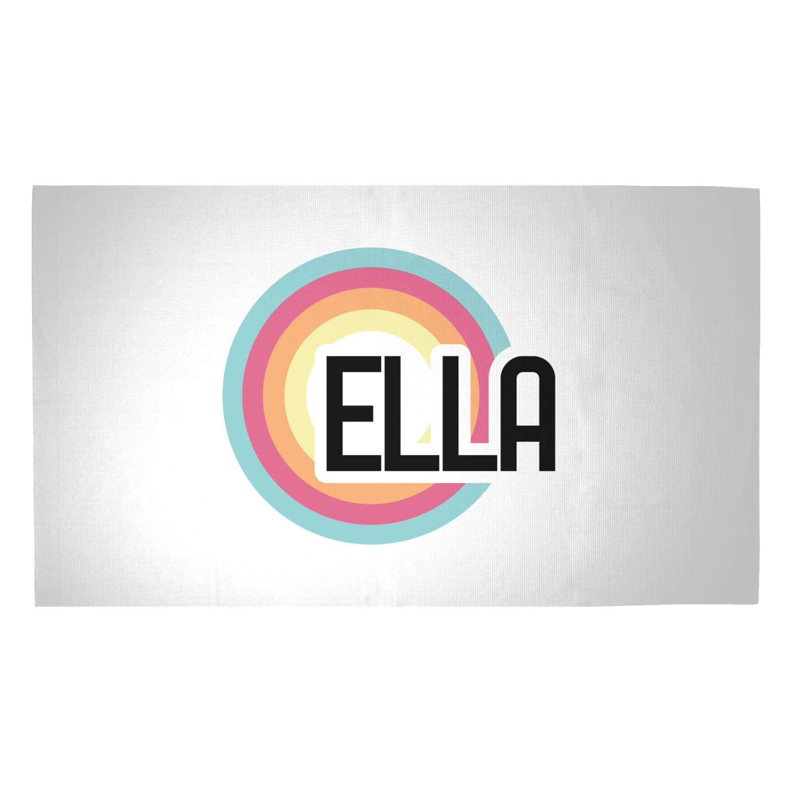 Ella Rainbow Woven Rug - Medium