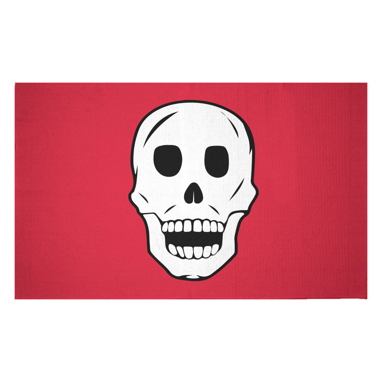 Skull Woven Rug - Small