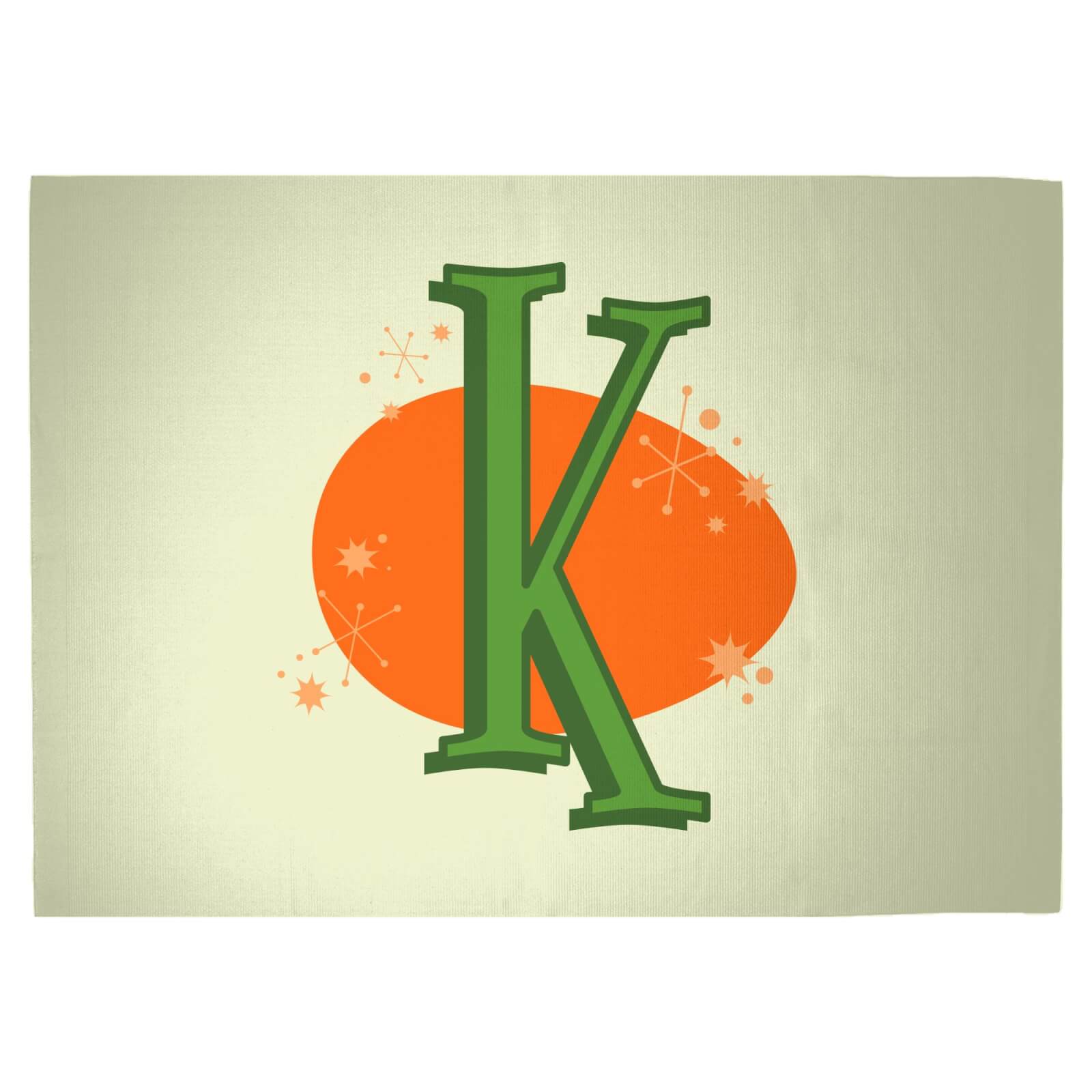 Winter K Woven Rug - Large