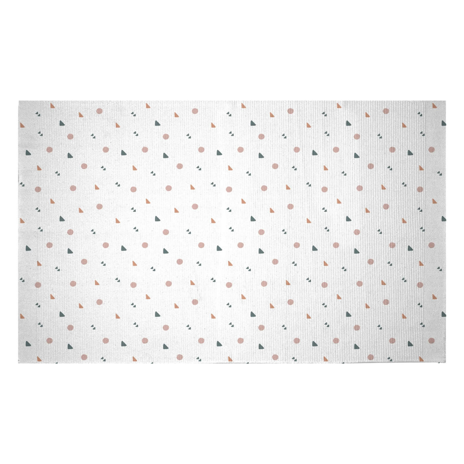 Small Blobs Woven Rug - Small