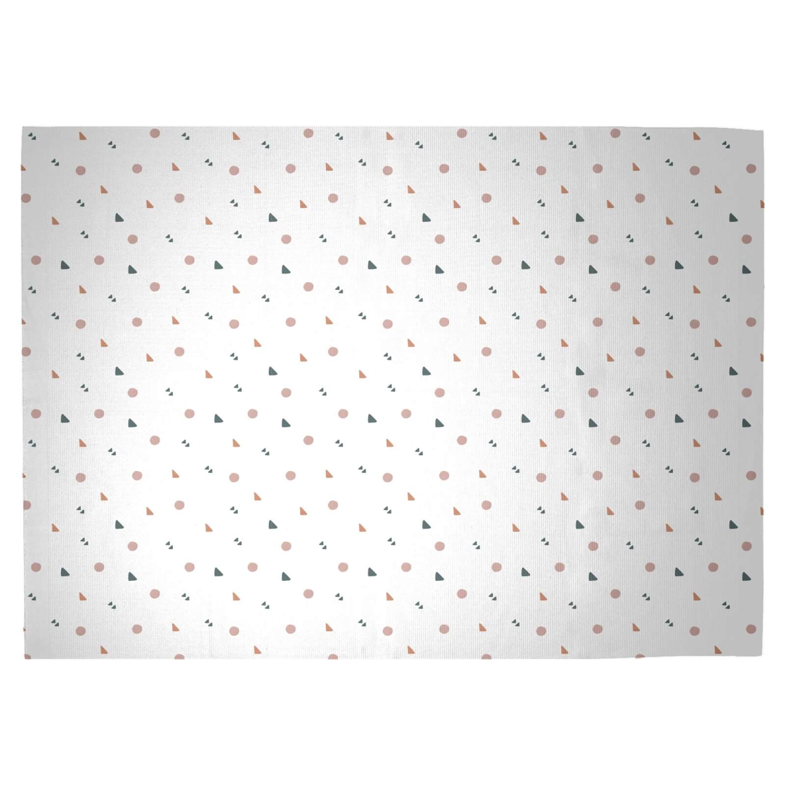 Small Blobs Woven Rug - Large