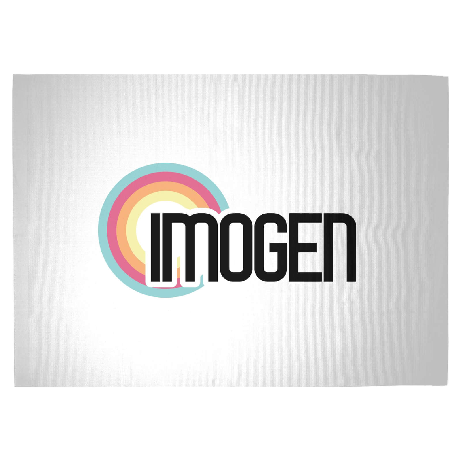 Imogen Rainbow Woven Rug - Large