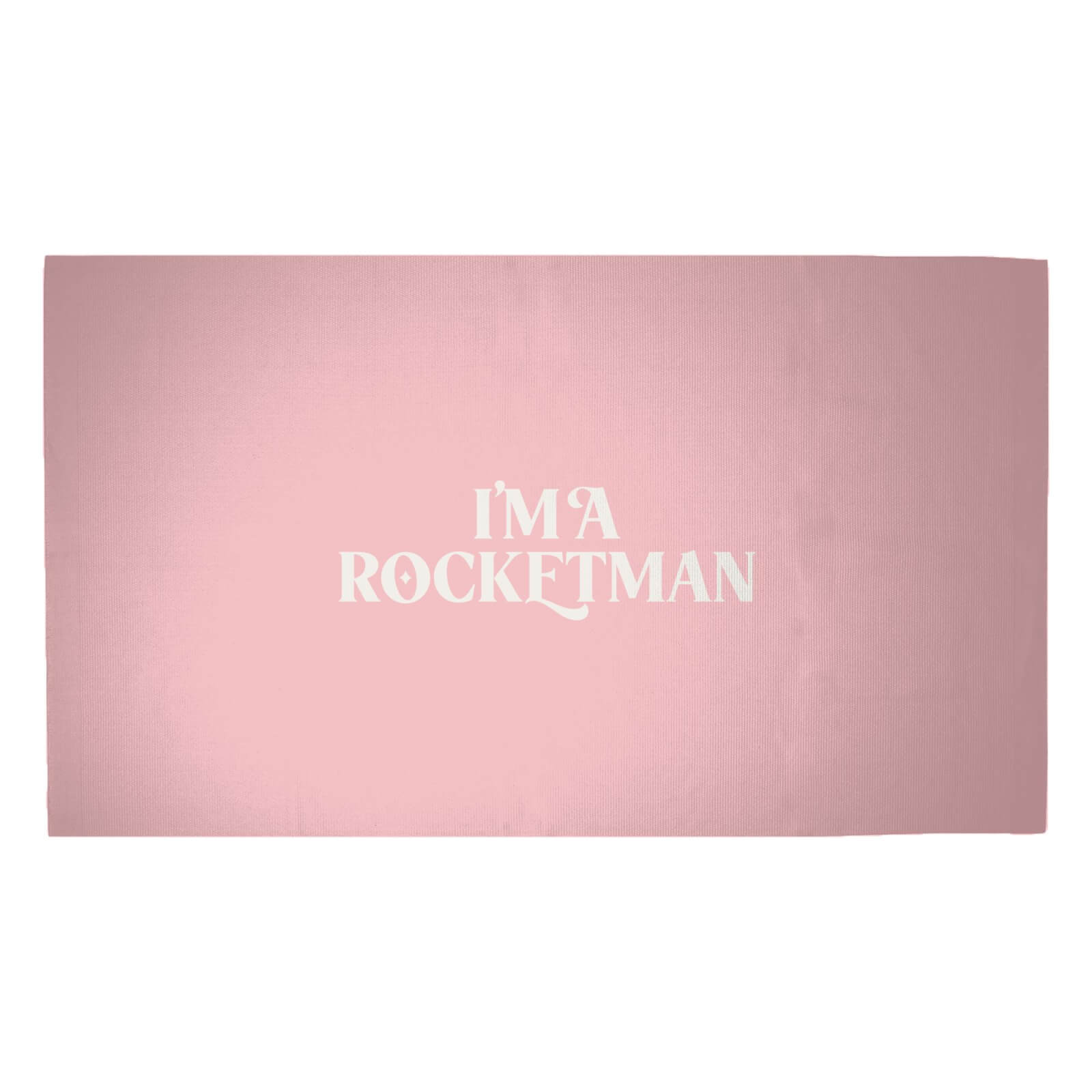 I'm A Rocketman Woven Rug - Medium