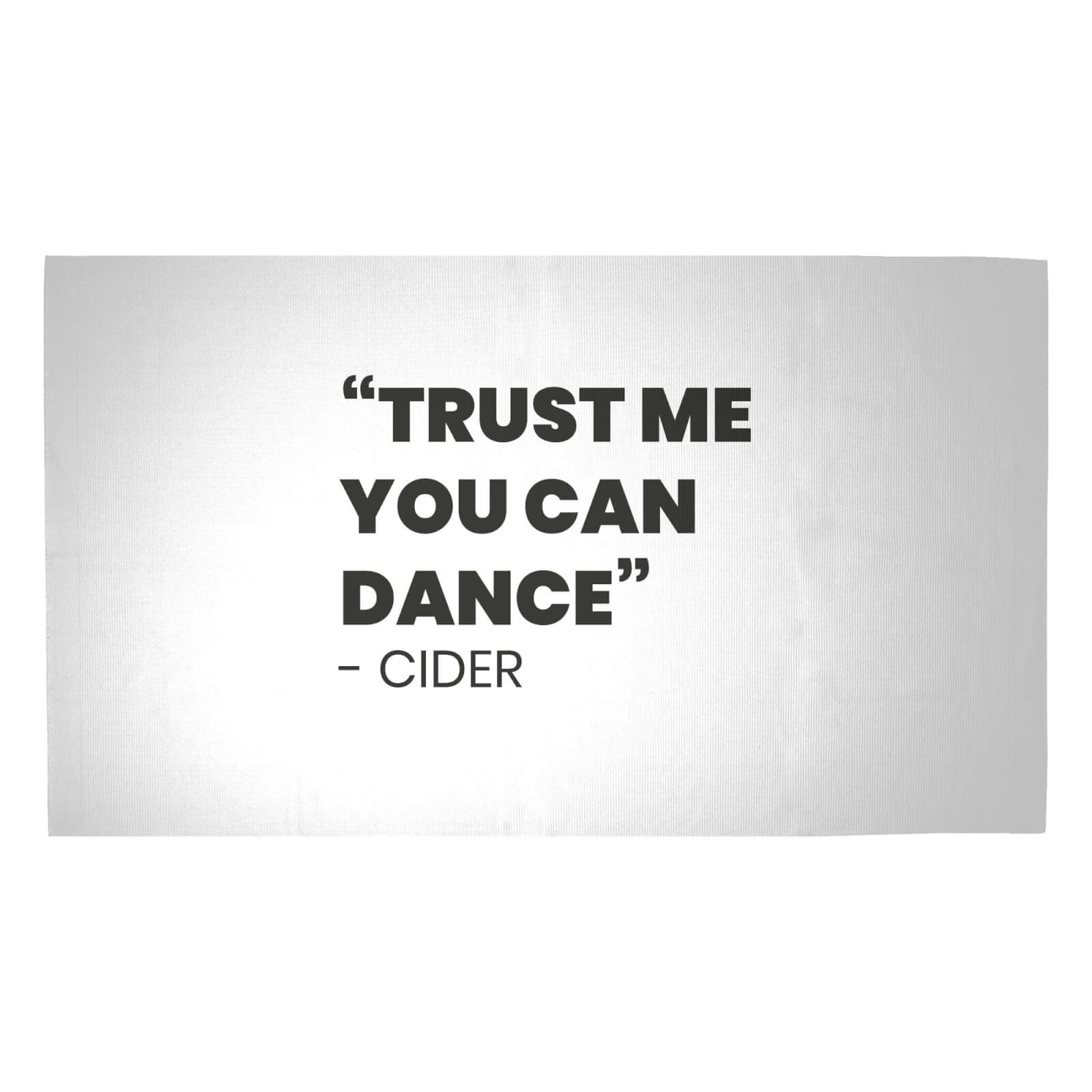 Trust Me You Can Dance - Cider Woven Rug - Medium