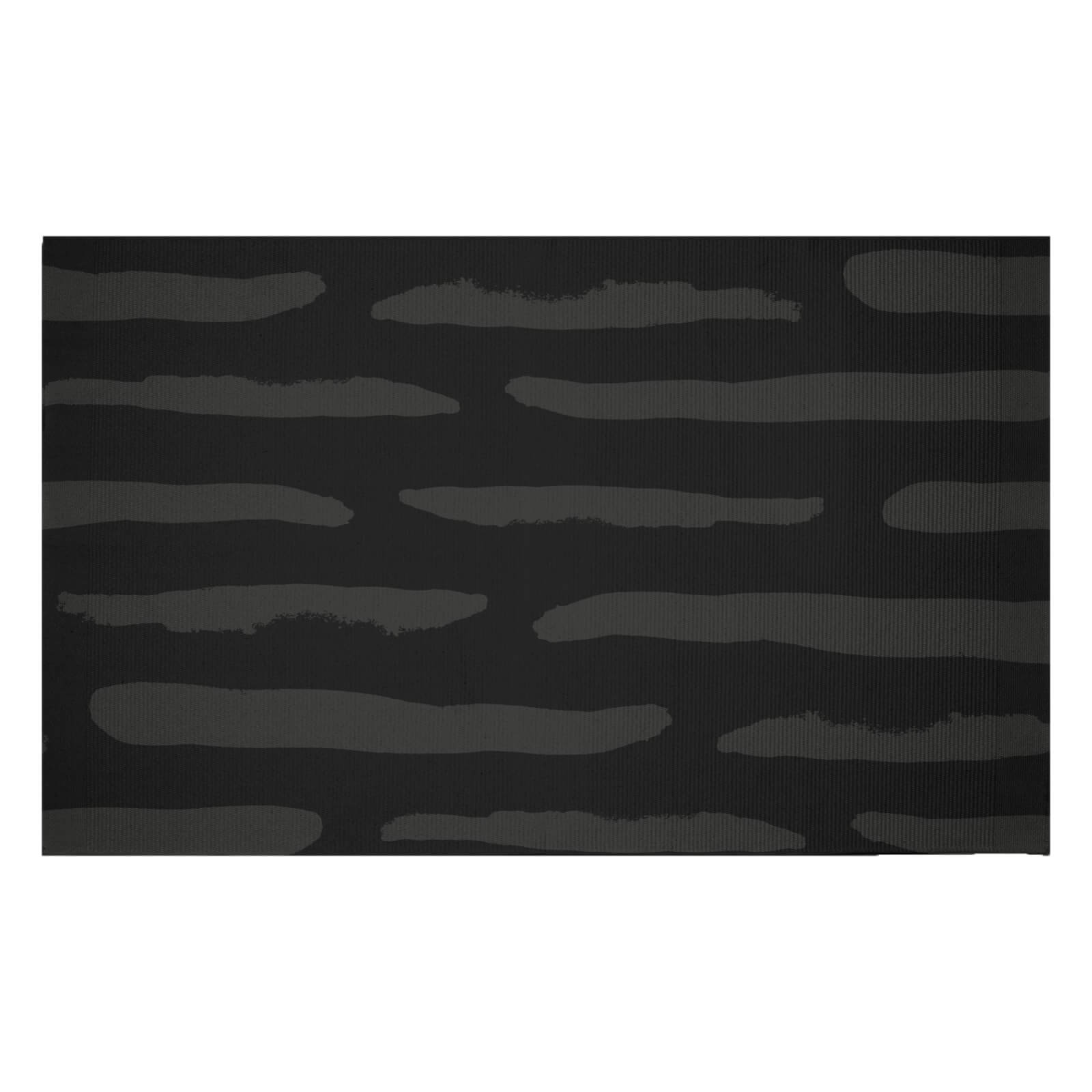 Inky Lines Woven Rug - Small