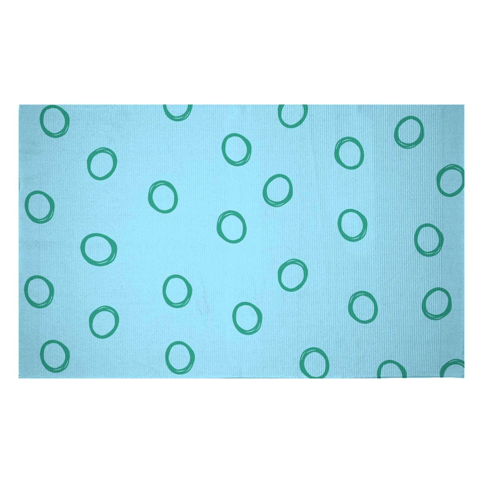 Circles Woven Rug - Small