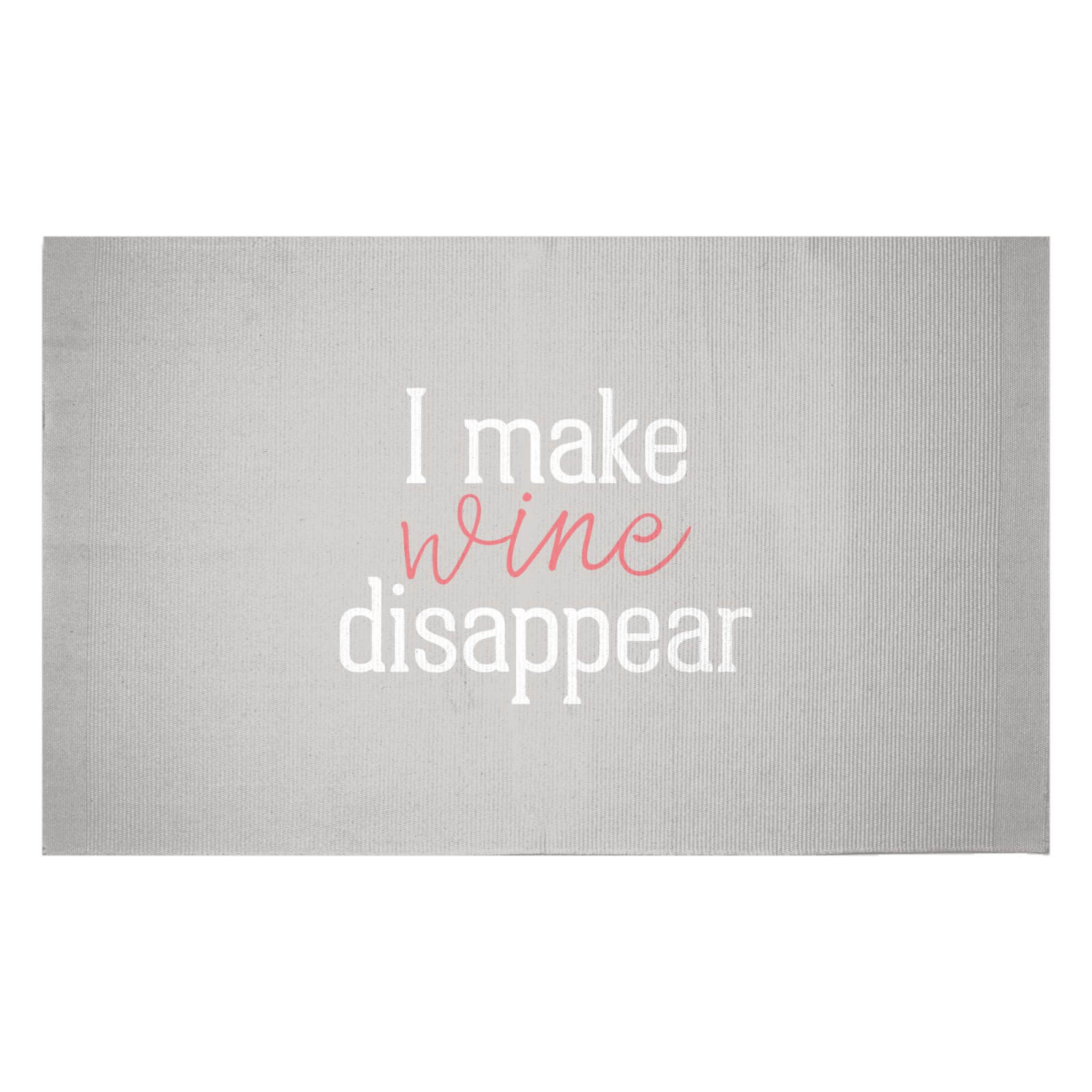 I Make Wine Disappear Woven Rug - Small