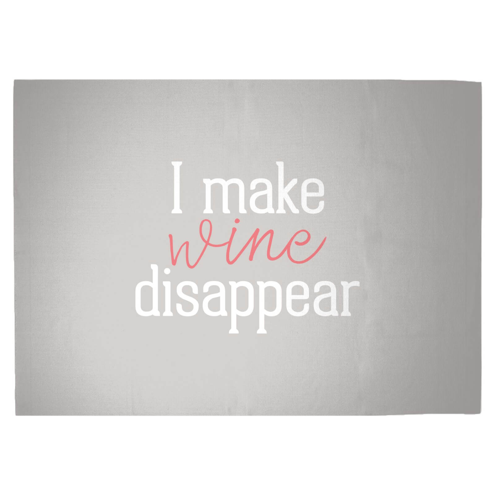 I Make Wine Disappear Woven Rug - Large