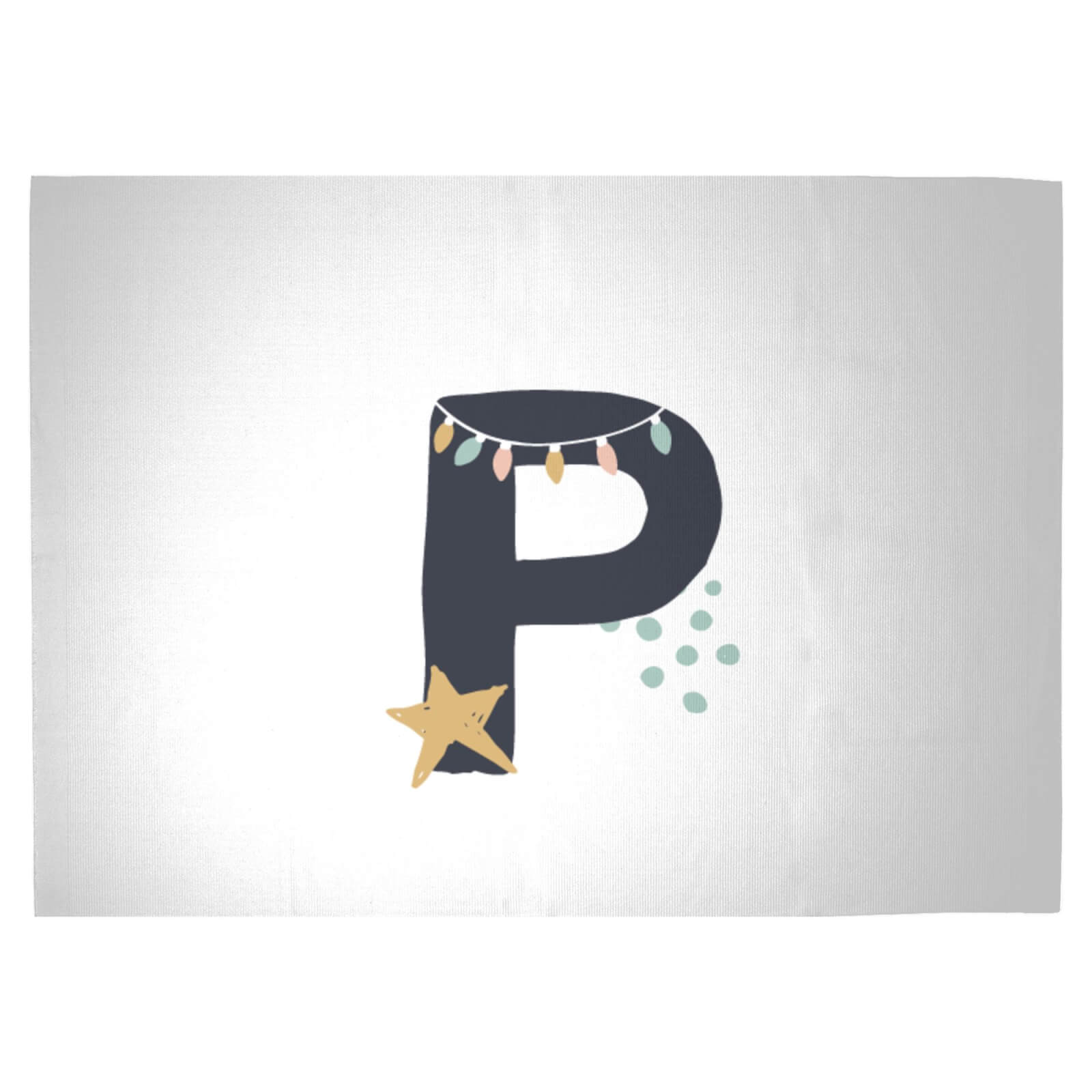 Starry Night P Woven Rug - Large