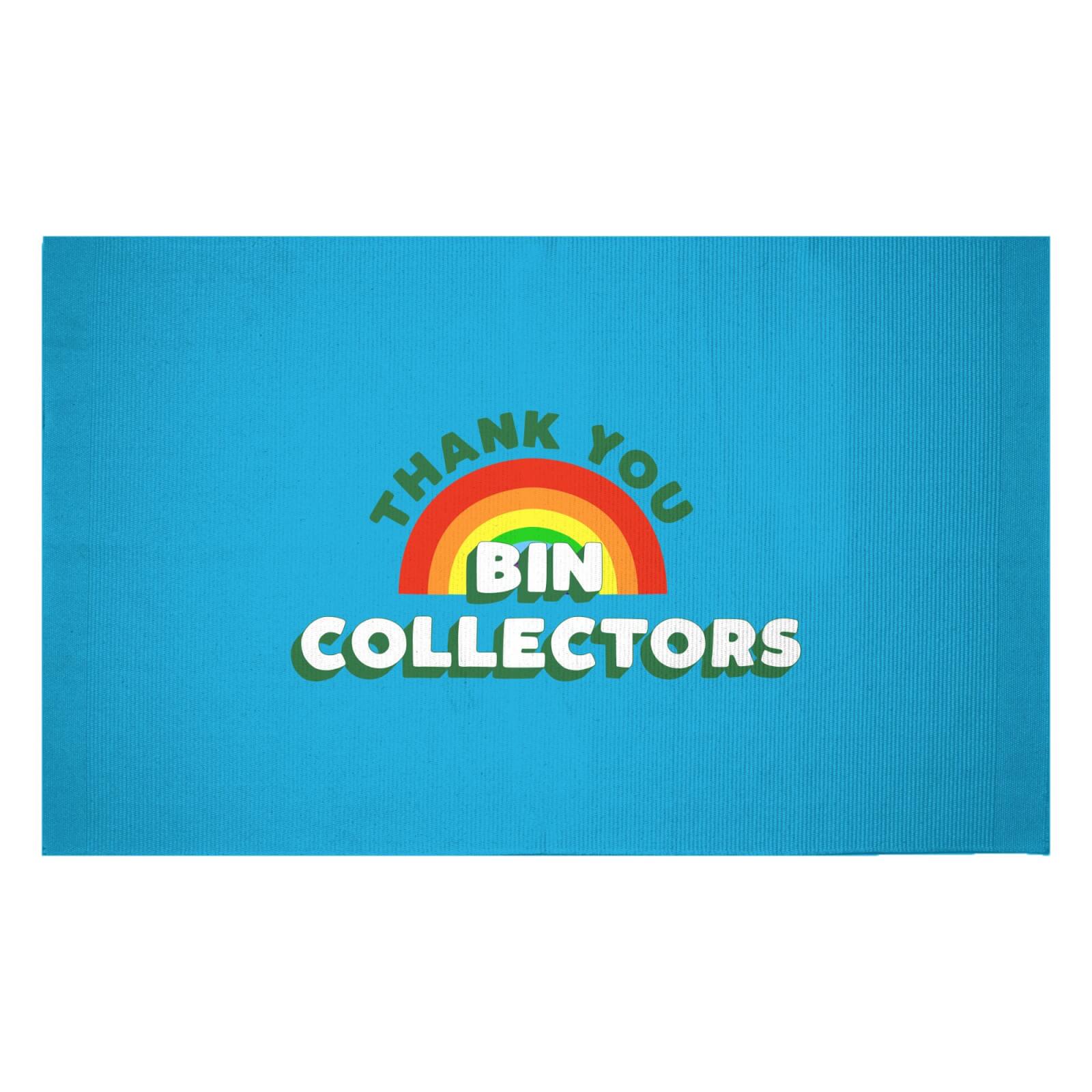Thank You Bin Collectors Woven Rug - Small