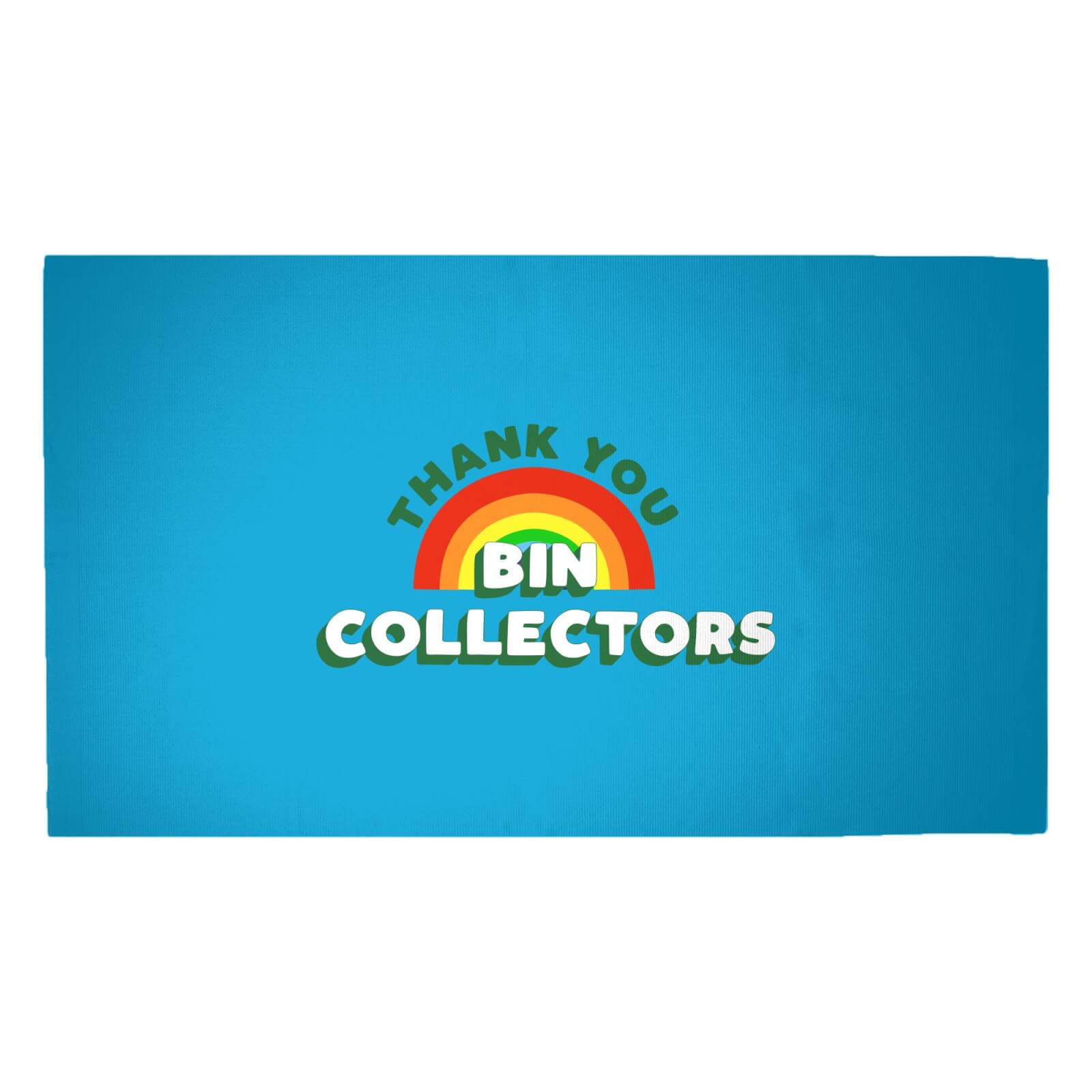 Thank You Bin Collectors Woven Rug - Medium