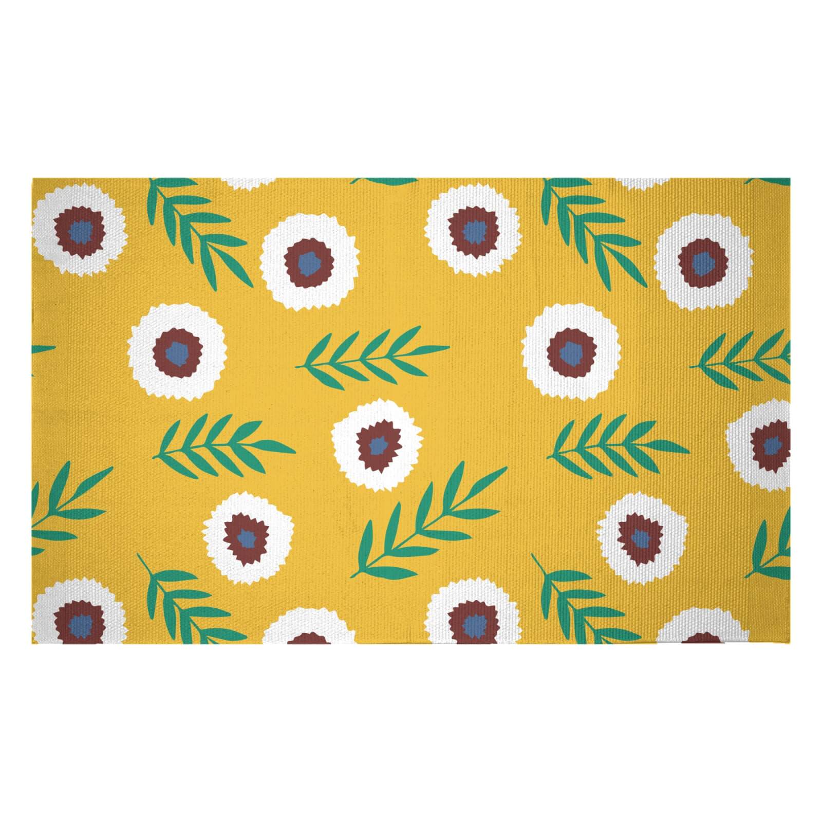 Tropical Botanics Woven Rug - Small