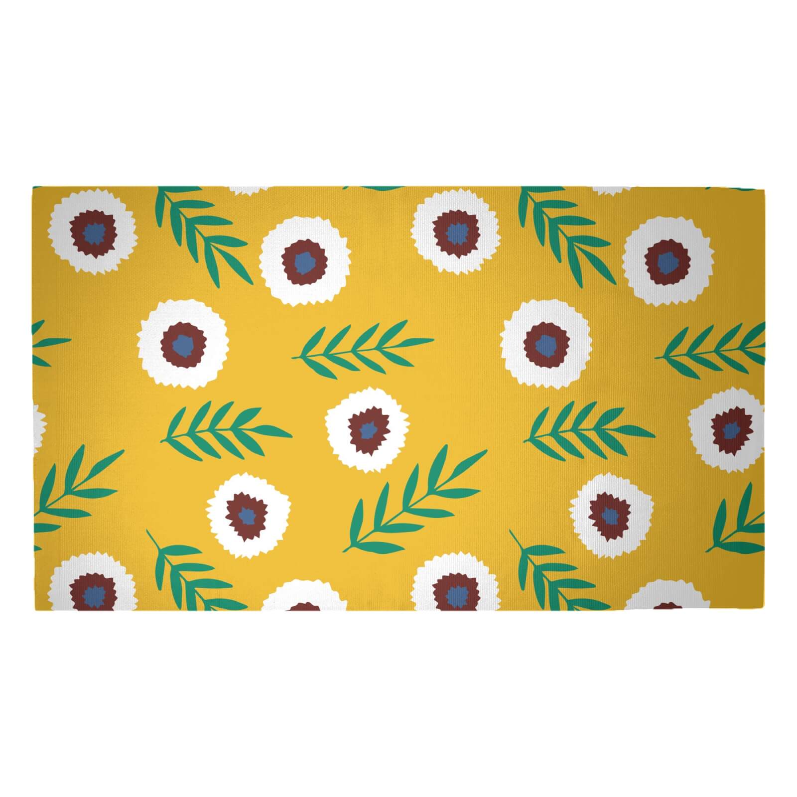 Tropical Botanics Woven Rug - Medium