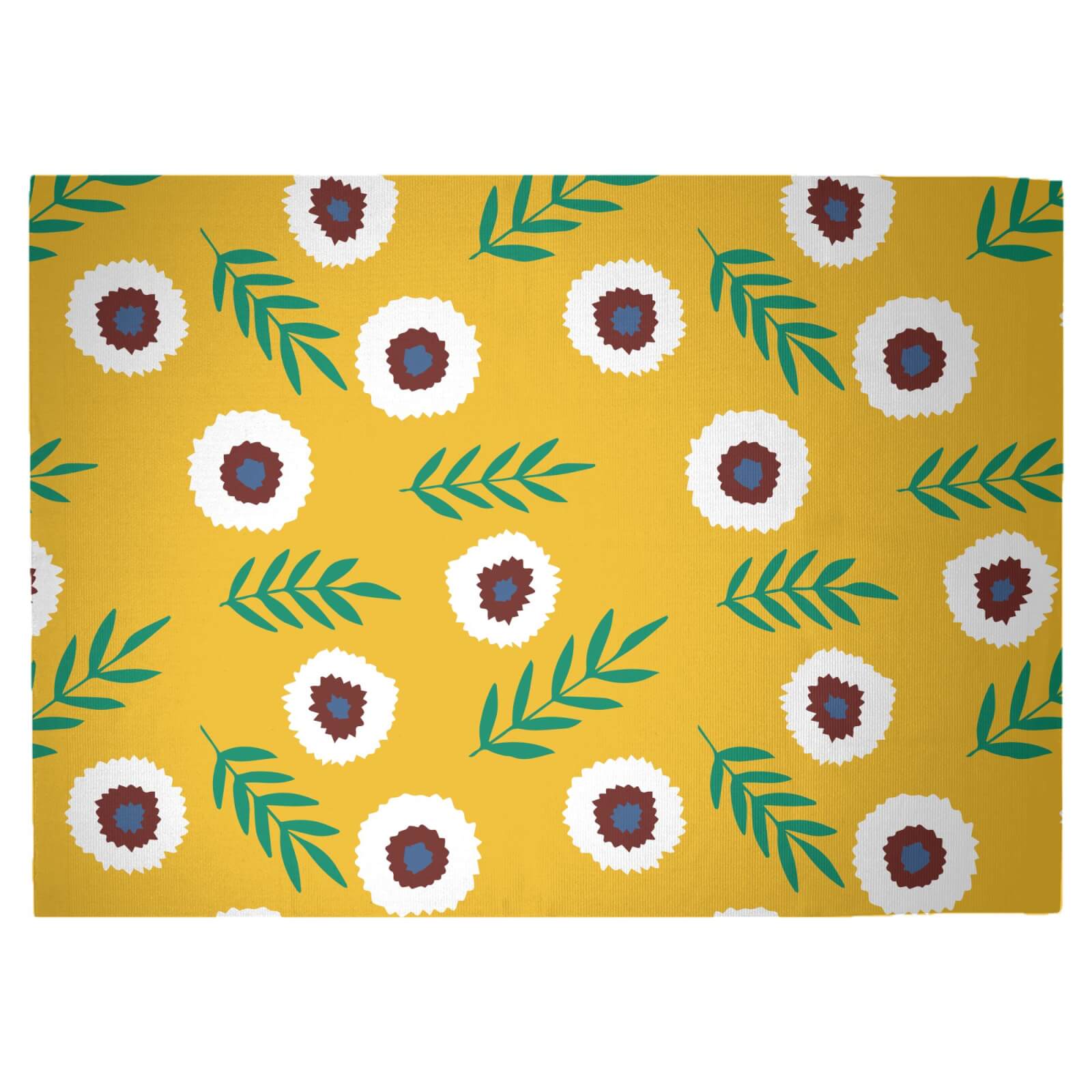 Tropical Botanics Woven Rug - Large