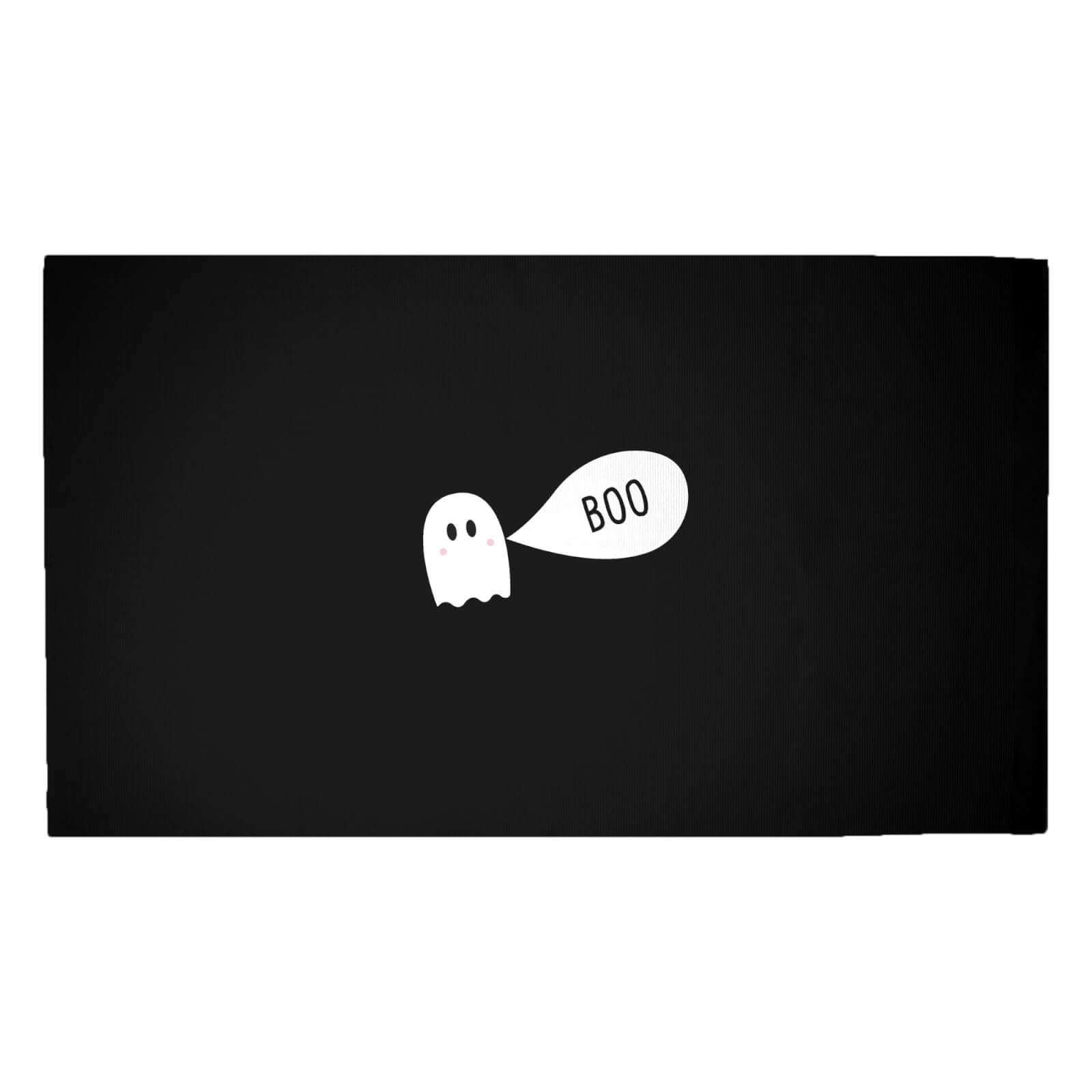 Ghost Boo Woven Rug - Medium