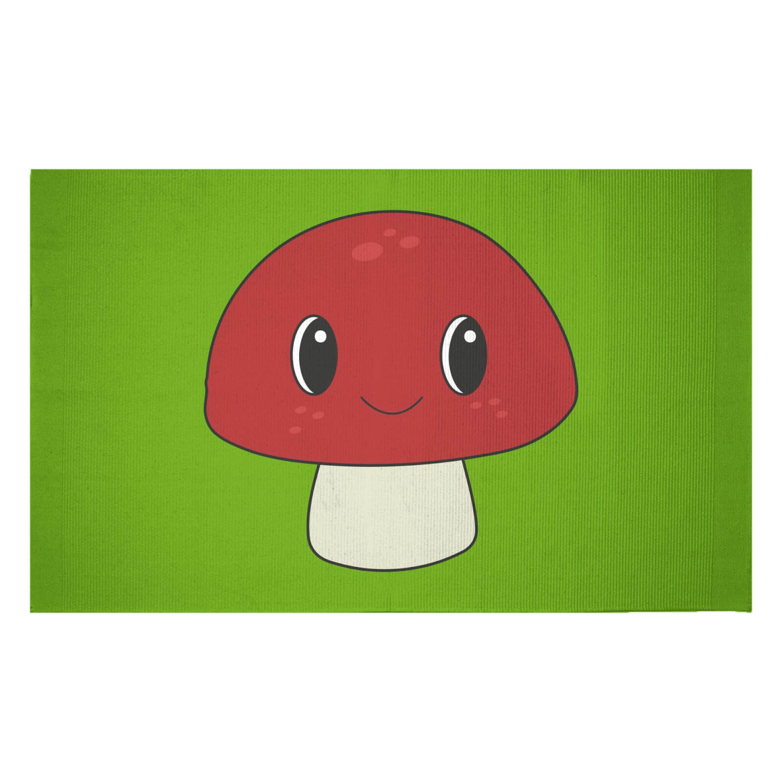 Mushroom Woven Rug - Small