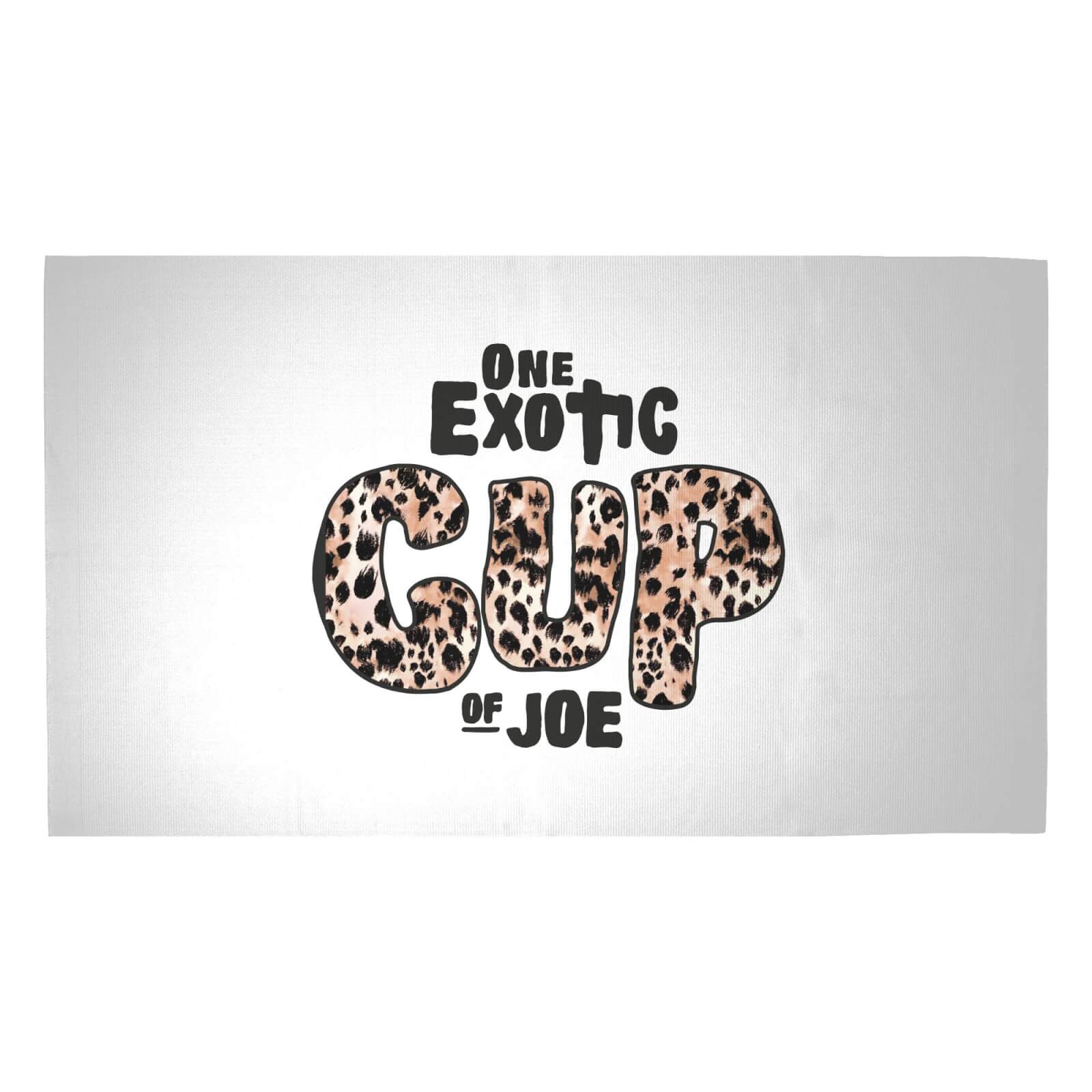 One Exotic Cup Of Joe Woven Rug - Medium