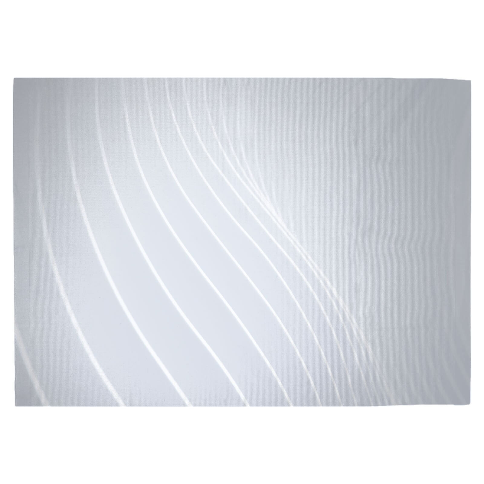 White Lines Woven Rug - Large