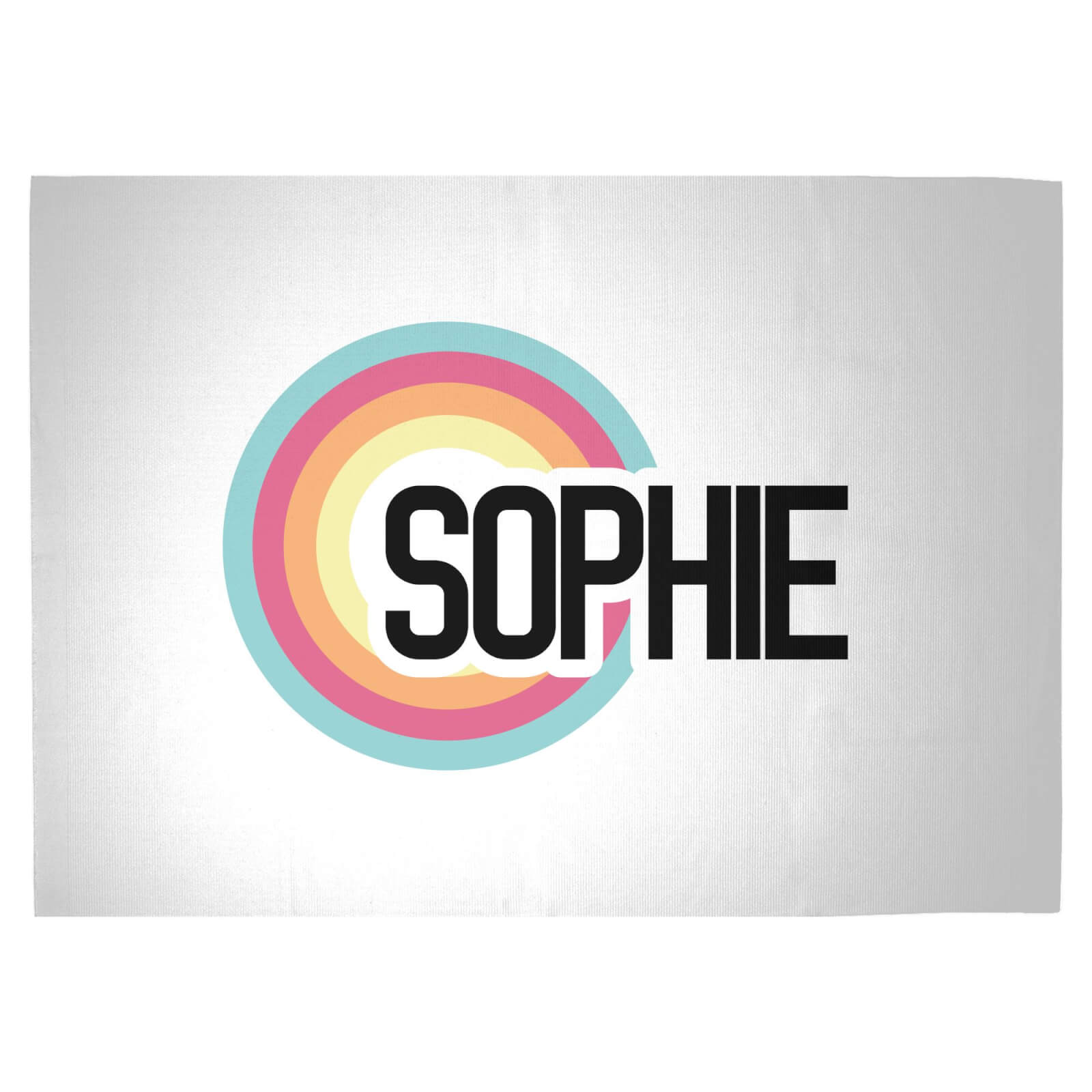 Sophie Rainbow Woven Rug - Large