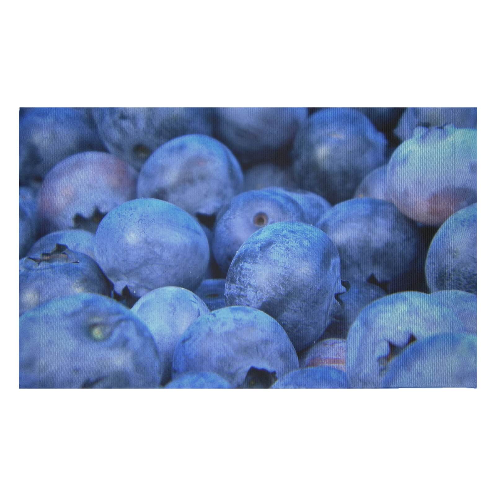 Blueberries Woven Rug - Small