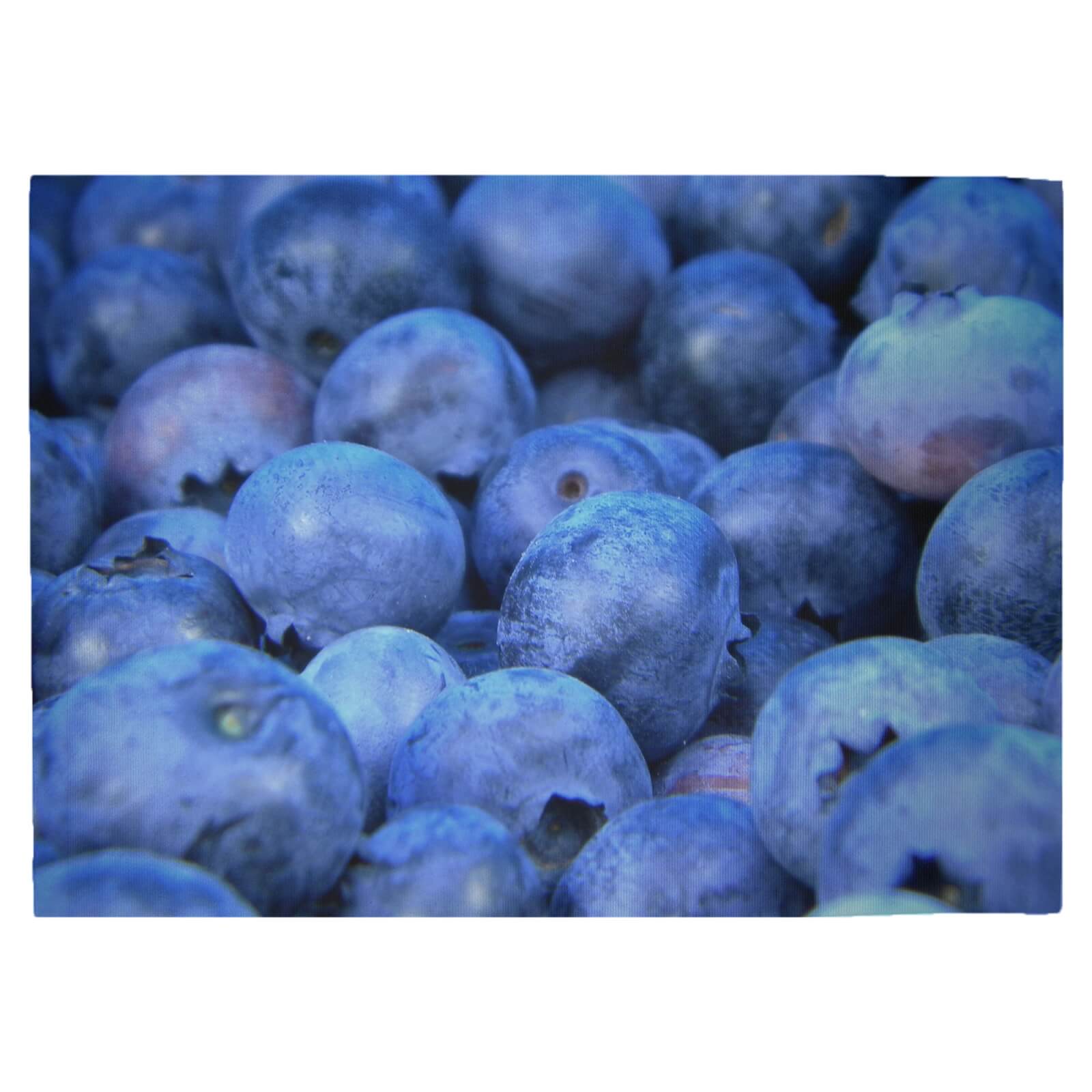 Blueberries Woven Rug - Large