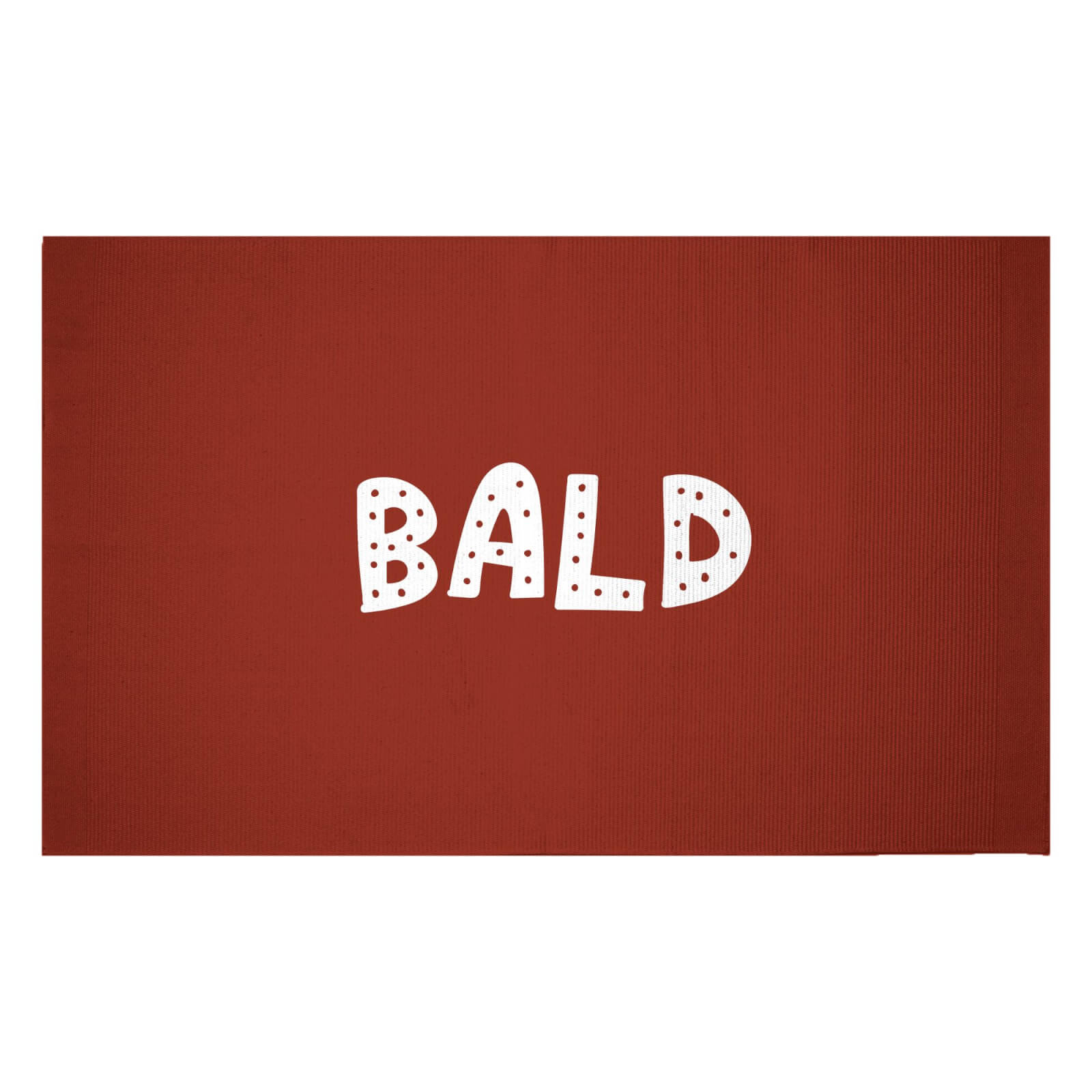 Bald Woven Rug - Small