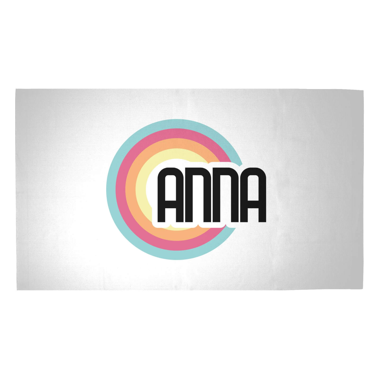 Anna Rainbow Woven Rug - Medium